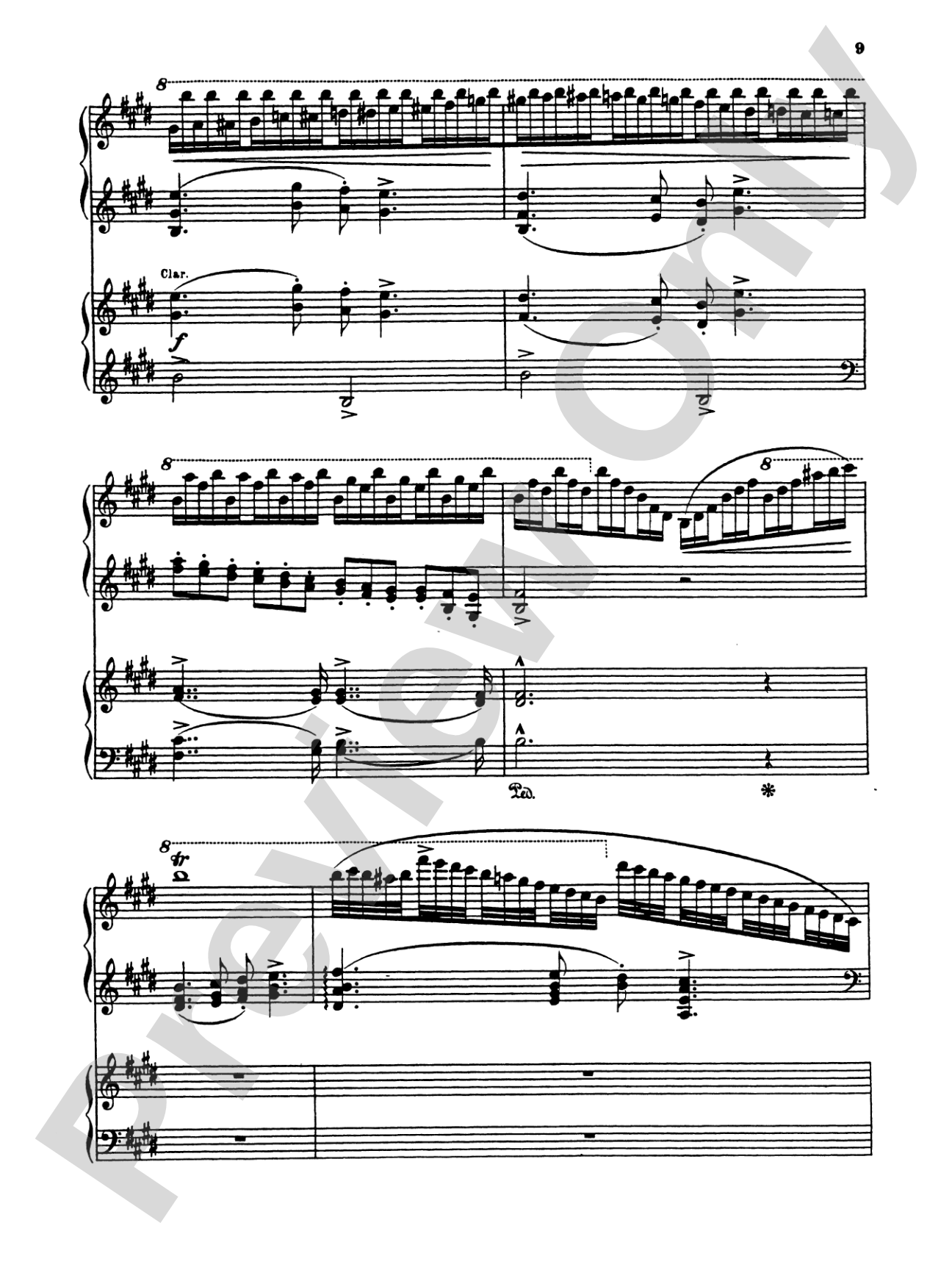Liszt: Hungarian Fantasy: Piano Duo (2 Pianos, 4 Hands) Book (2 copies required)
