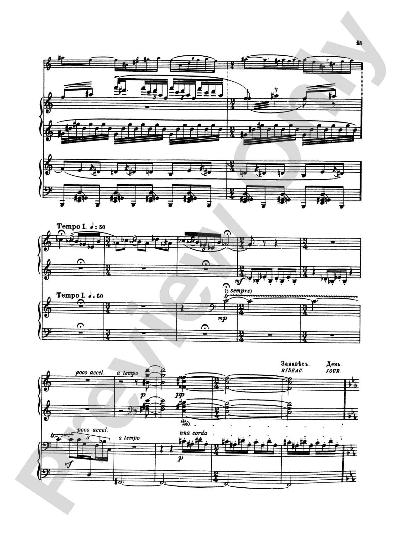 Stravinsky: Rite of Spring: Piano Duet (1 Piano, 4 Hands) Book