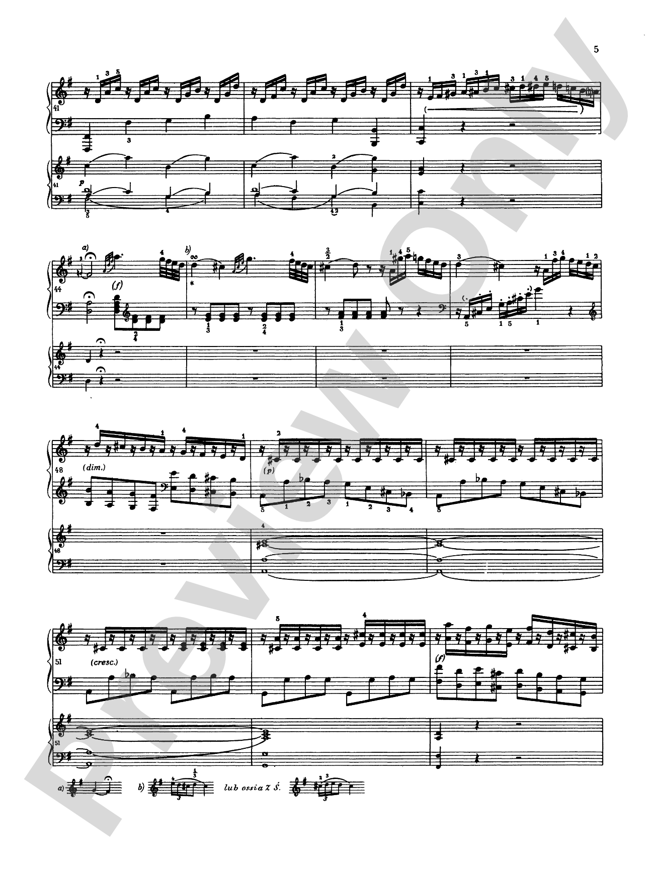 Haydn: Piano Concerto in G Major: Piano Duo (2 Pianos, 4 Hands) Book (2 copies required)