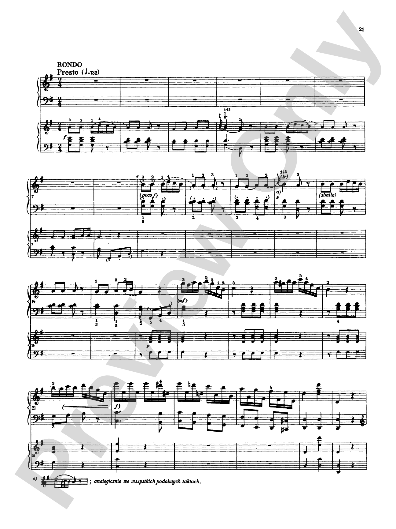 Haydn: Piano Concerto in G Major