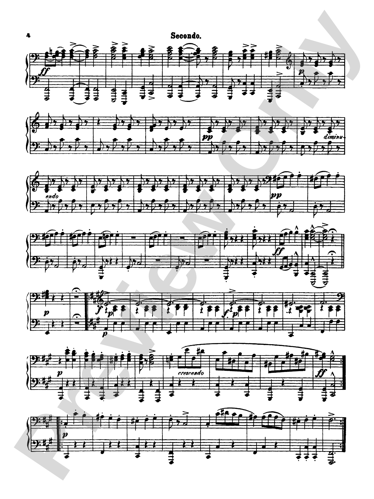 Dvorák: Slavonic Dances, Op. 46 (Volume I): Piano Duet (1 Piano, 4 Hands) Book