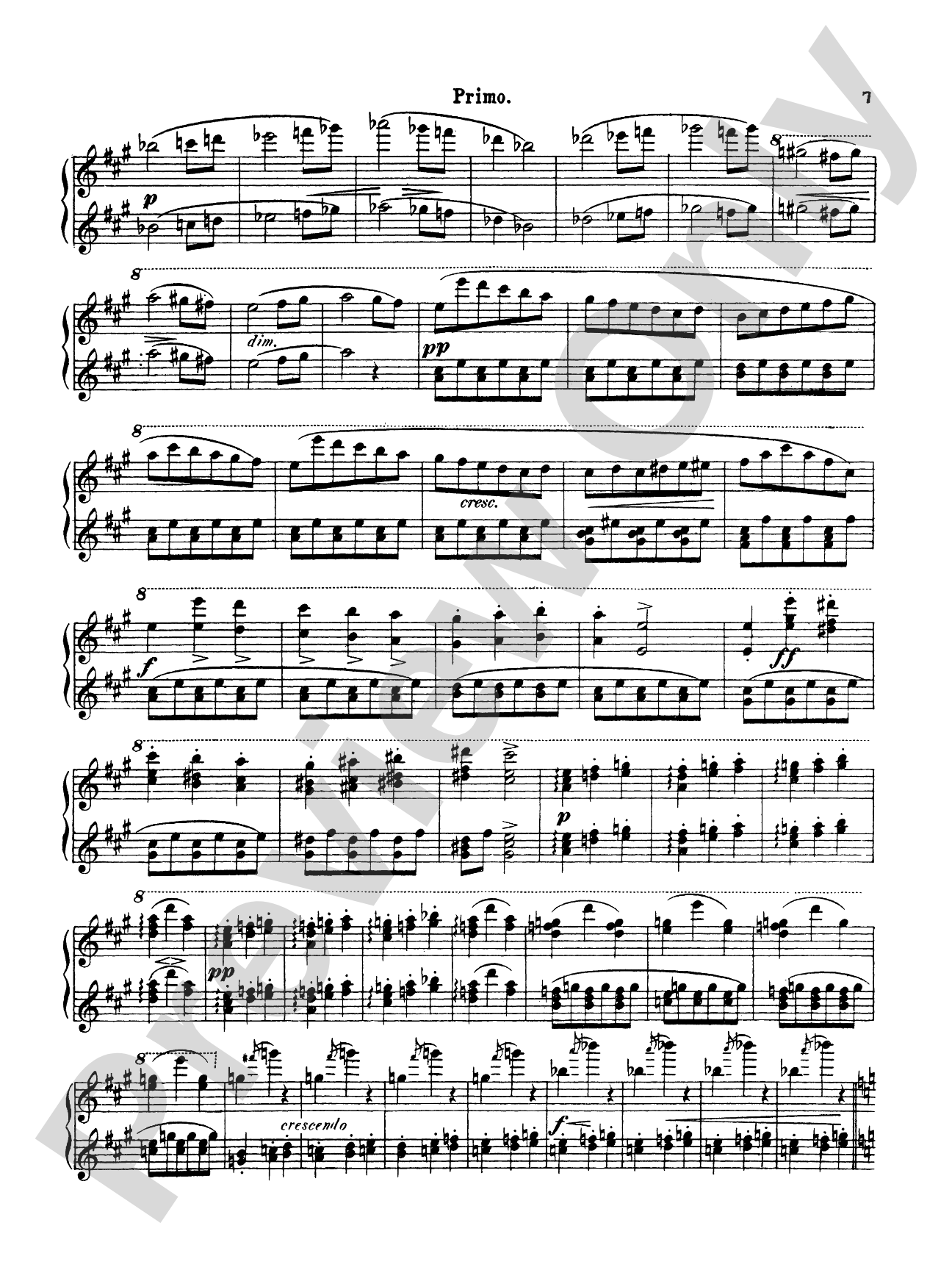 Dvorák: Slavonic Dances, Op. 46 (Volume I): Piano Duet (1 Piano, 4 Hands) Book