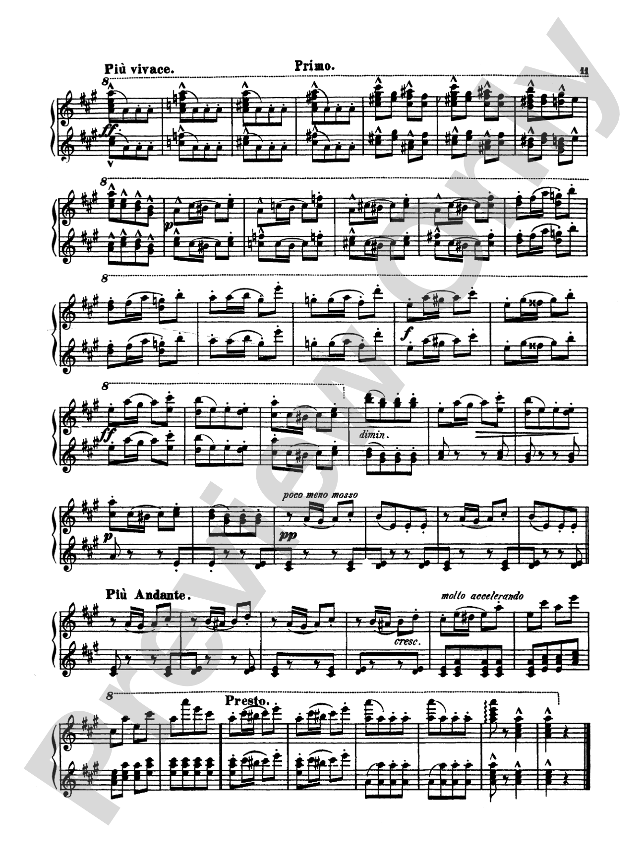 Dvorák: Slavonic Dances, Op. 46 (Volume II): Piano Duet (1 Piano, 4 Hands) Book
