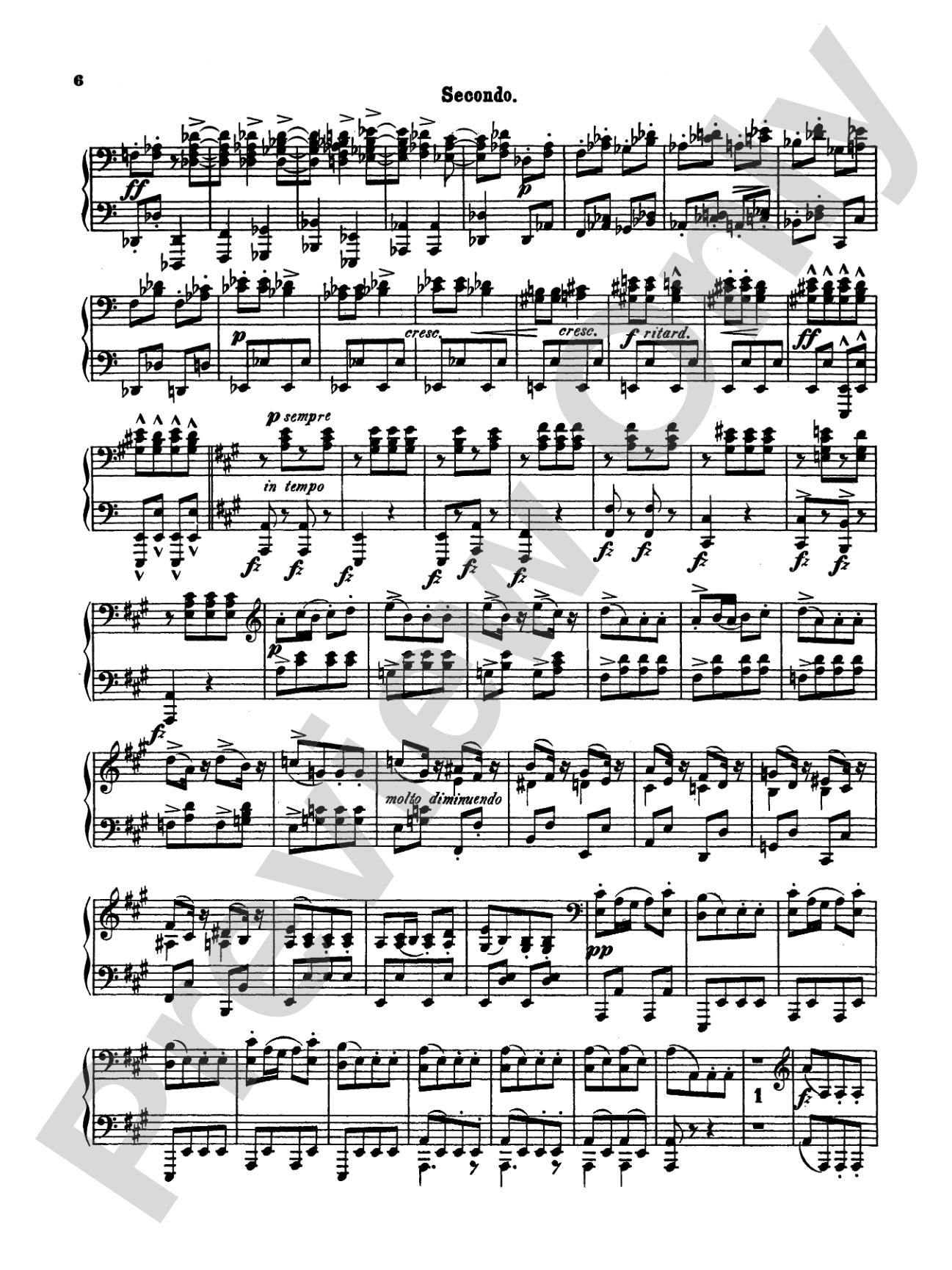 Dvorák: Slavonic Dances, Op. 46 (Volume II): Piano Duet (1 Piano, 4 Hands) Book