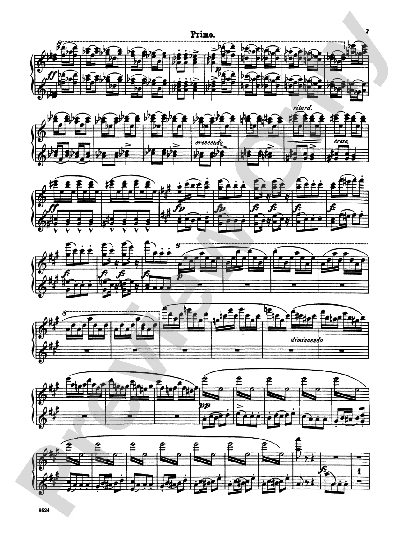 Dvorák: Slavonic Dances, Op. 46 (Volume II): Piano Duet (1 Piano, 4 Hands) Book
