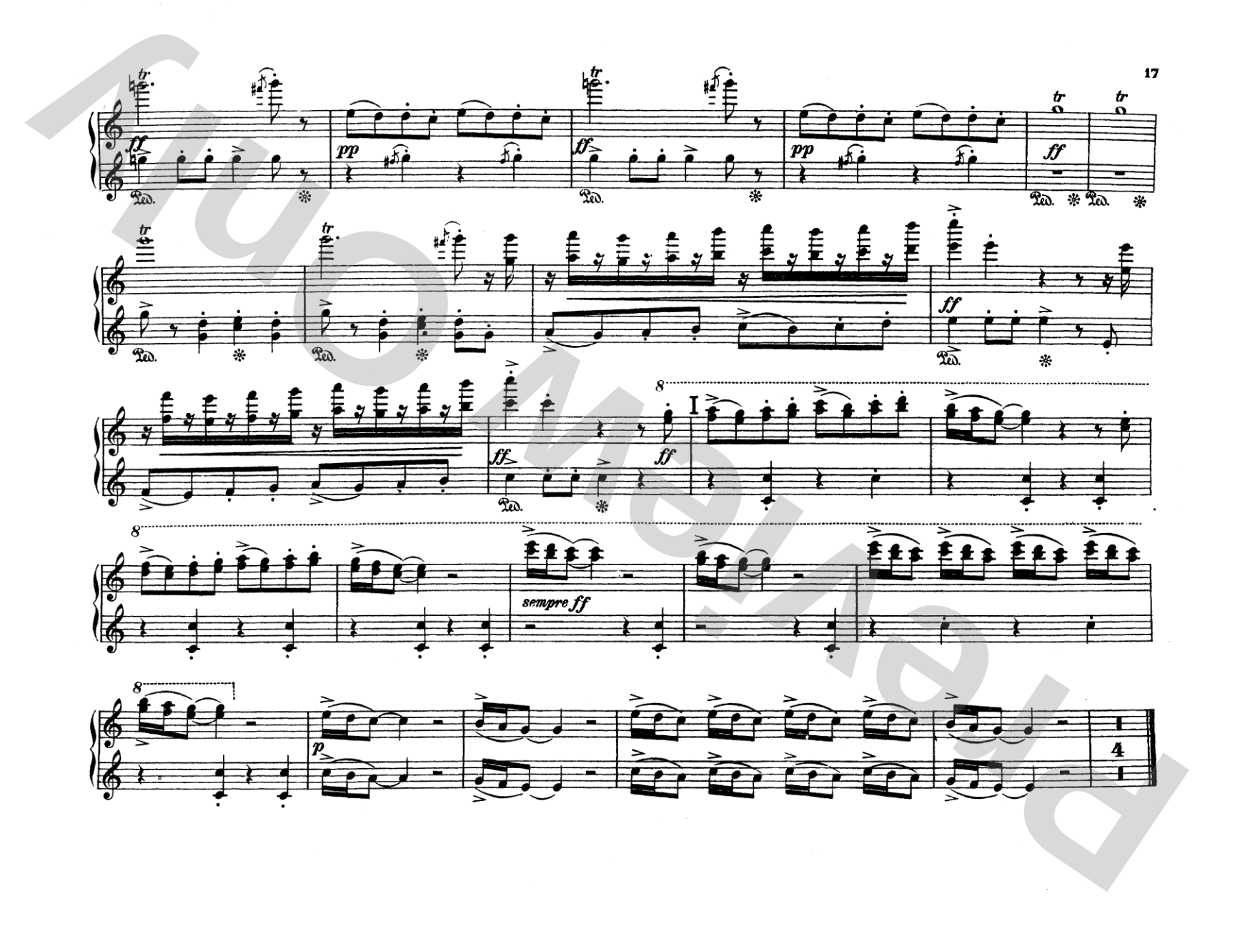 Grieg: Peer Gynt Suite, No. 2, Op. 55: Piano Duet (1 Piano, 4 Hands) Comb Bound Book