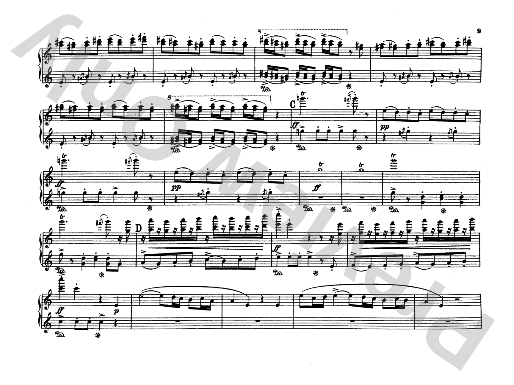 Grieg: Peer Gynt Suite, No. 2, Op. 55: Piano Duet (1 Piano, 4 Hands) Comb Bound Book