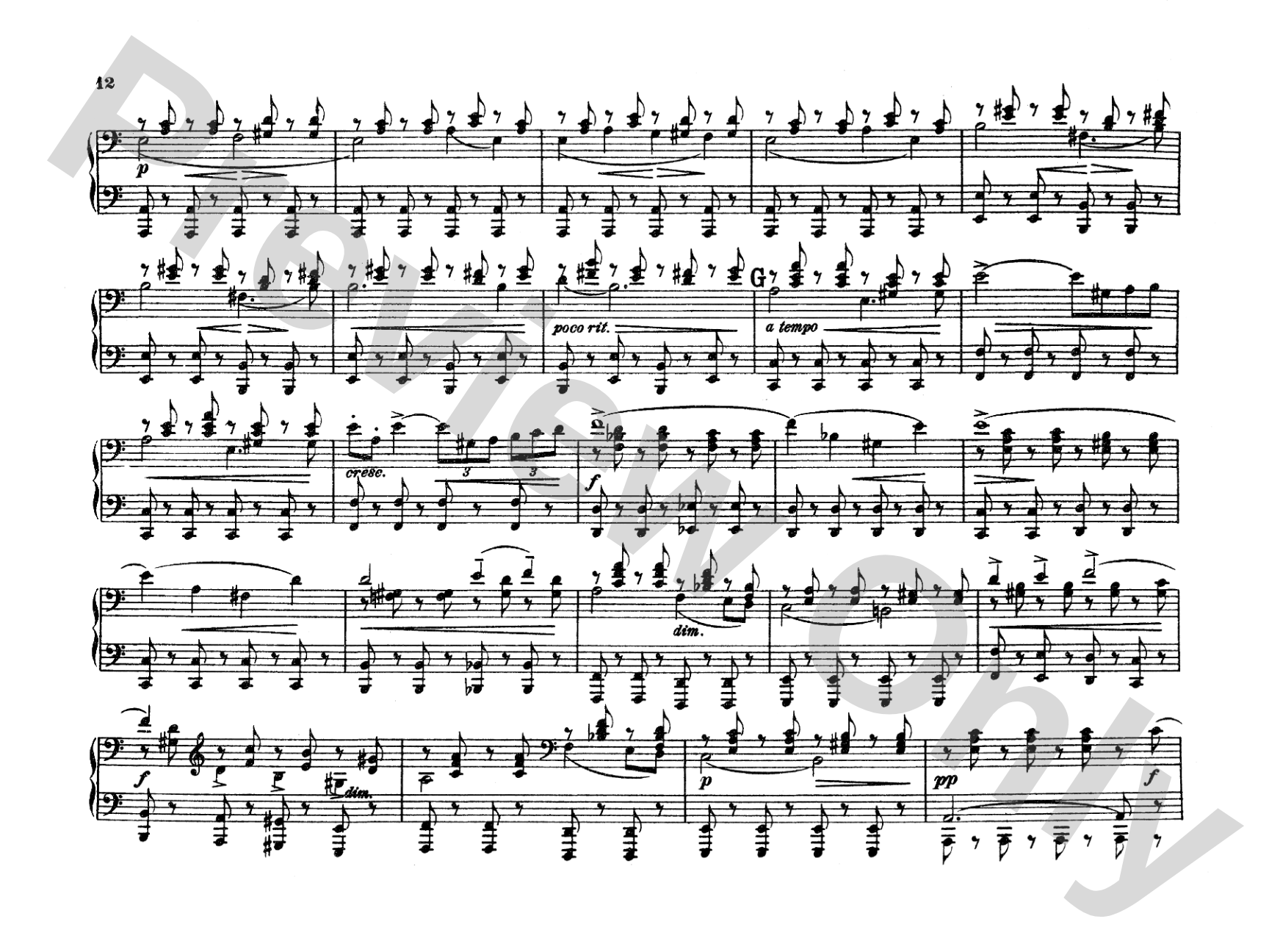 Grieg: Peer Gynt Suite, No. 2, Op. 55: Piano Duet (1 Piano, 4 Hands) Comb Bound Book
