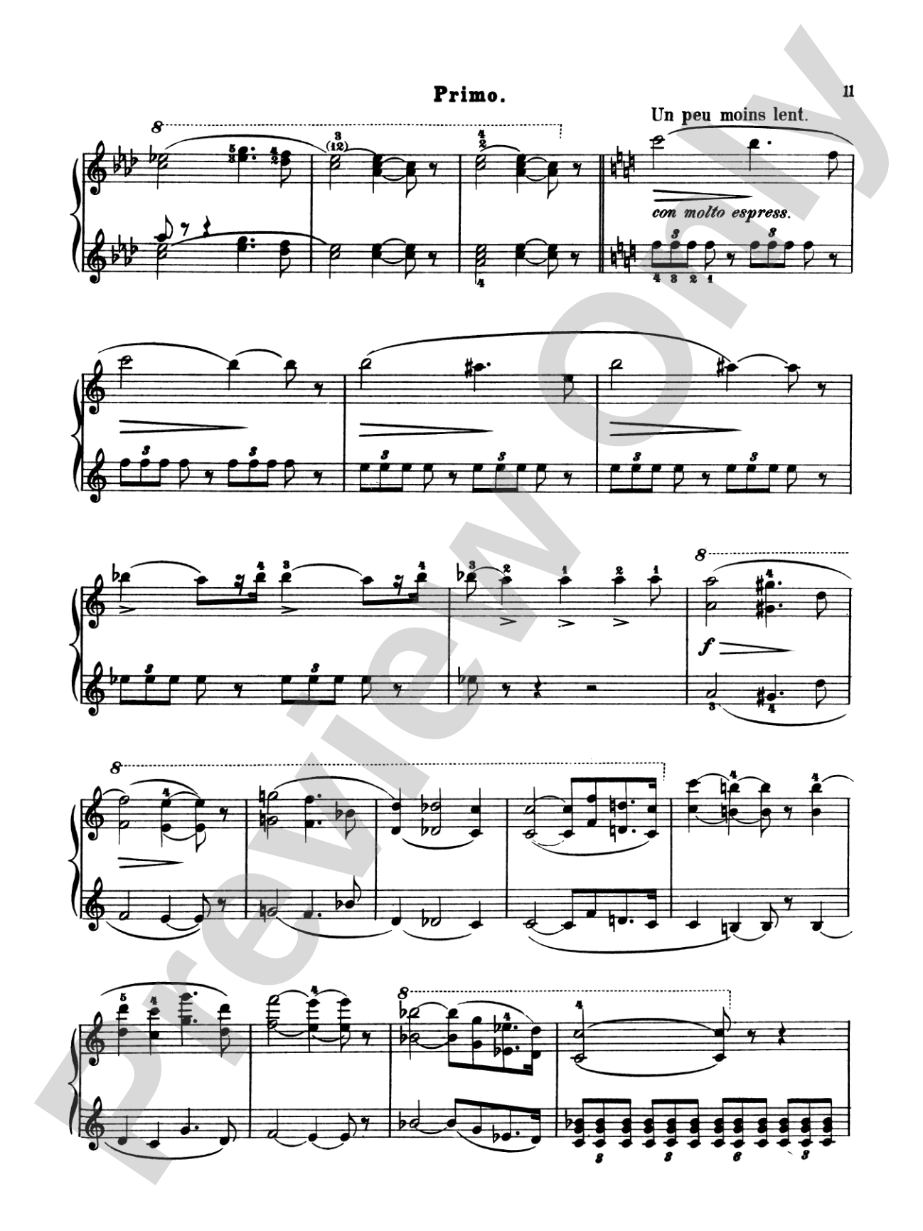Bizet: L'Arlesienne, Suites 1 & 2: Piano Duet (1 Piano, 4 Hands) Book