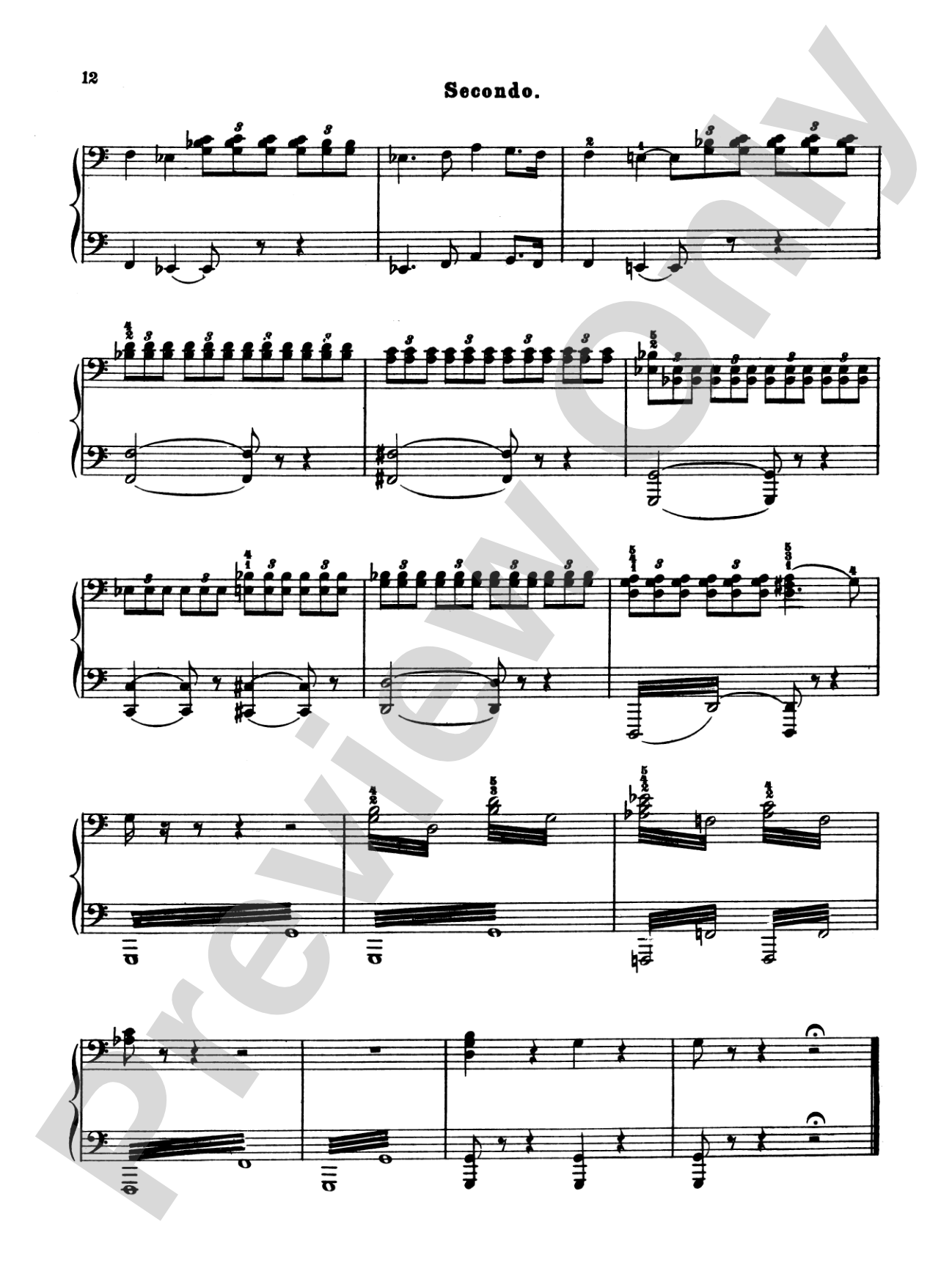 Bizet: L'Arlesienne, Suites 1 & 2: Piano Duet (1 Piano, 4 Hands) Book