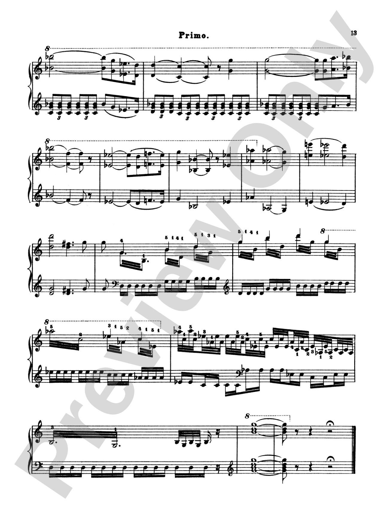 Bizet: L'Arlesienne, Suites 1 & 2: Piano Duet (1 Piano, 4 Hands) Book