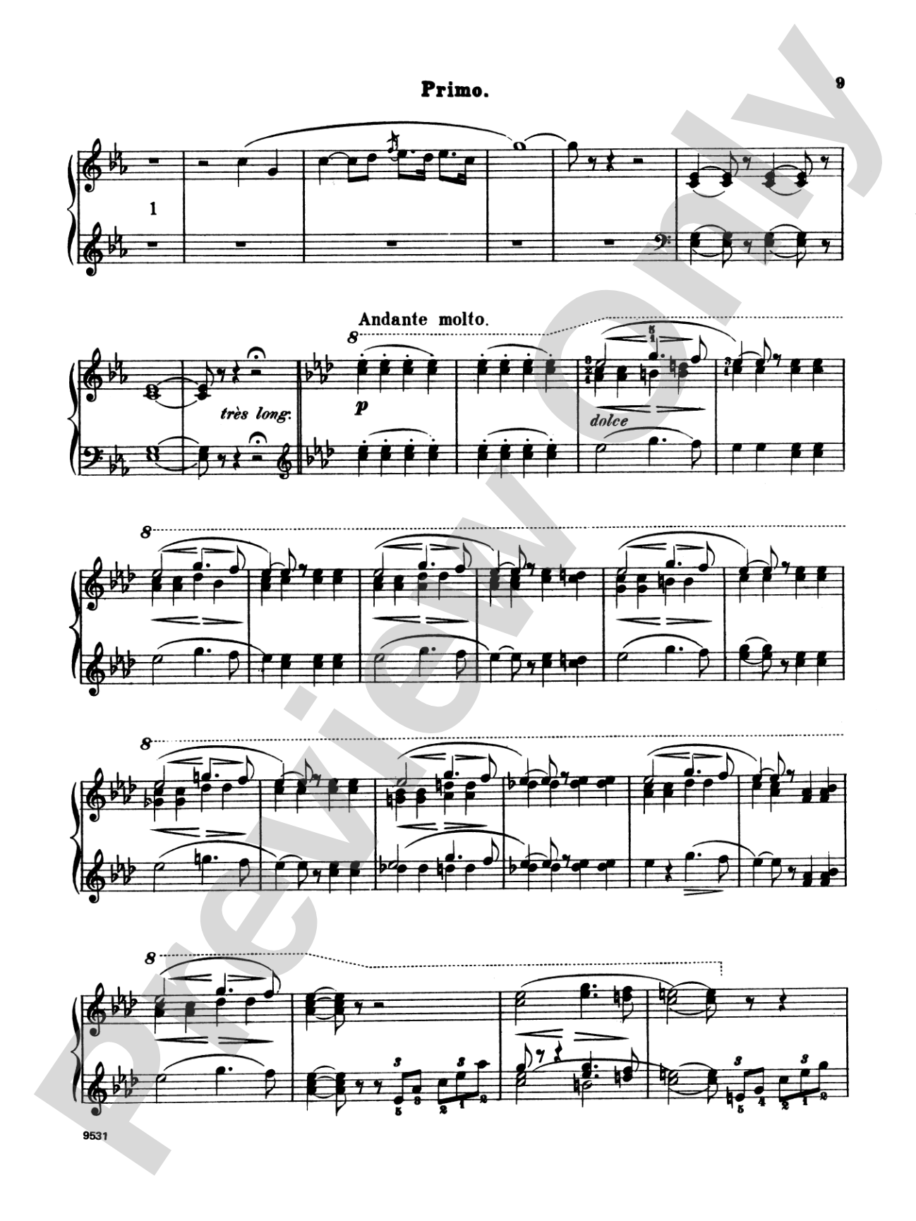 Bizet: L'Arlesienne, Suites 1 & 2: Piano Duet (1 Piano, 4 Hands) Book