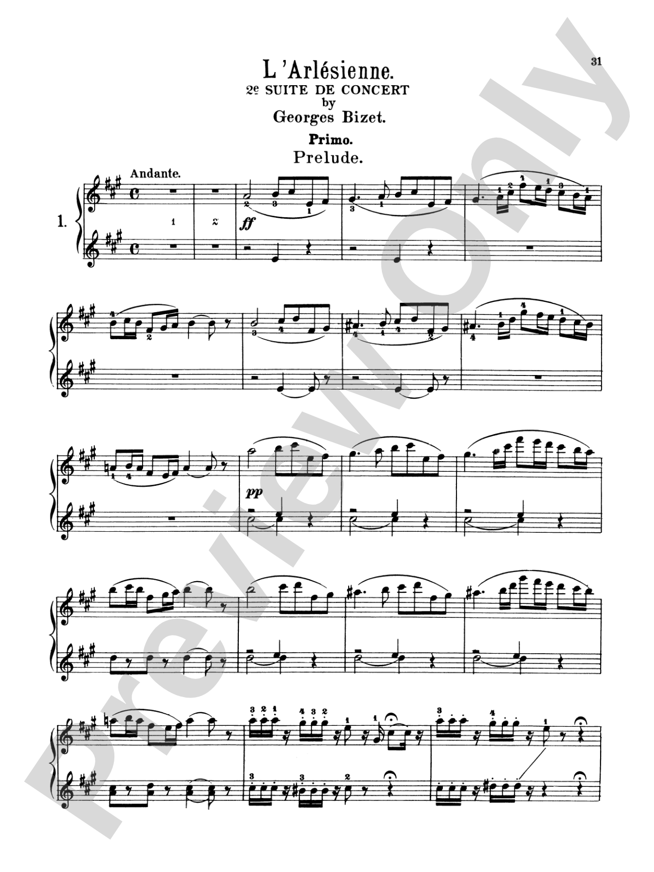 Bizet: L'Arlesienne, Suites 1 & 2