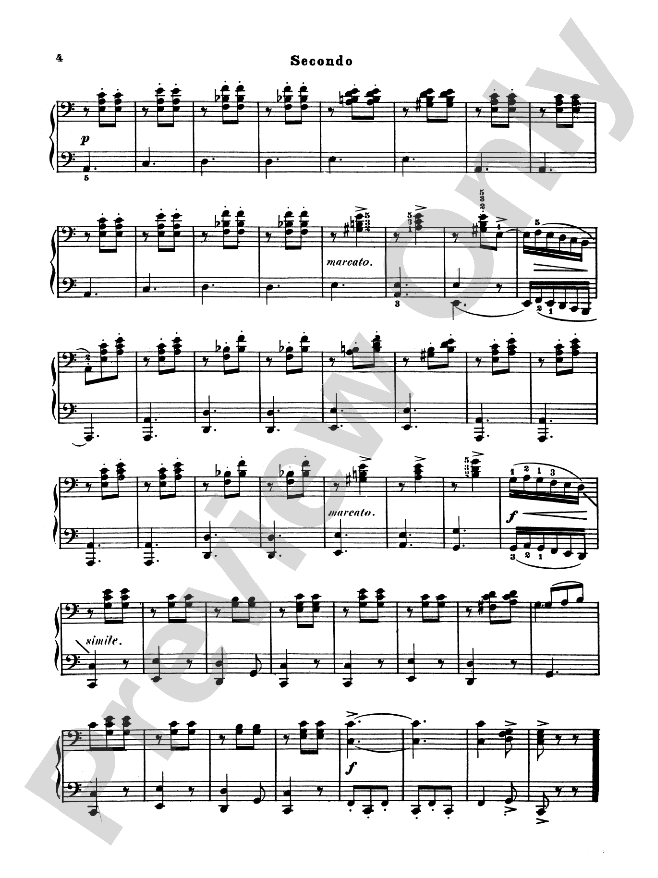 Moszkowski: Spanish Dances, Op. 12: Piano Duet (1 Piano, 4 Hands) Book