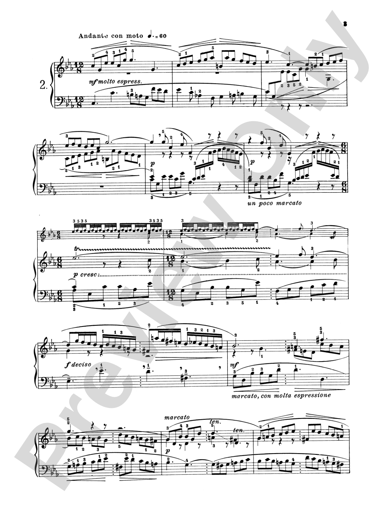 Bach: Three-Part Inventions (Ed. Mugellini)