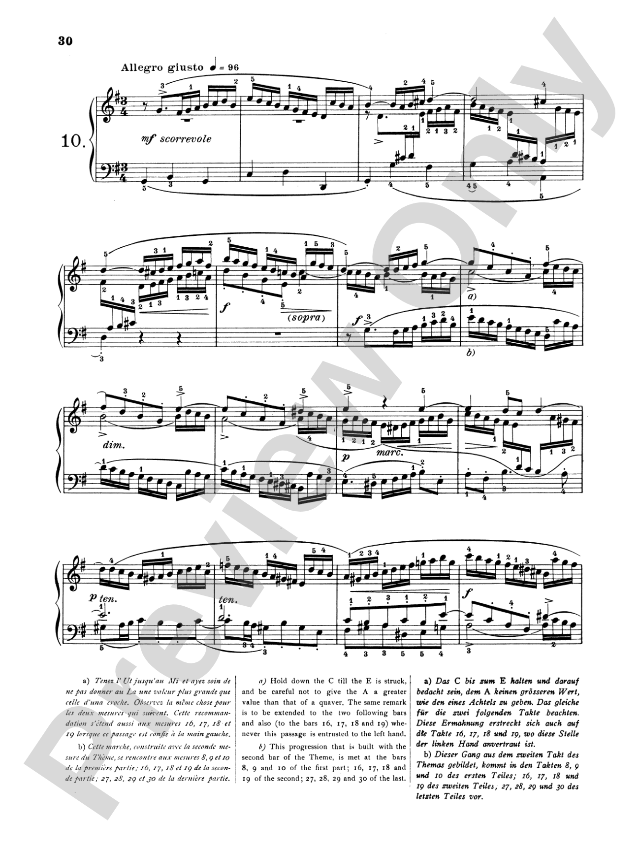 Bach: Three-Part Inventions (Ed. Mugellini)