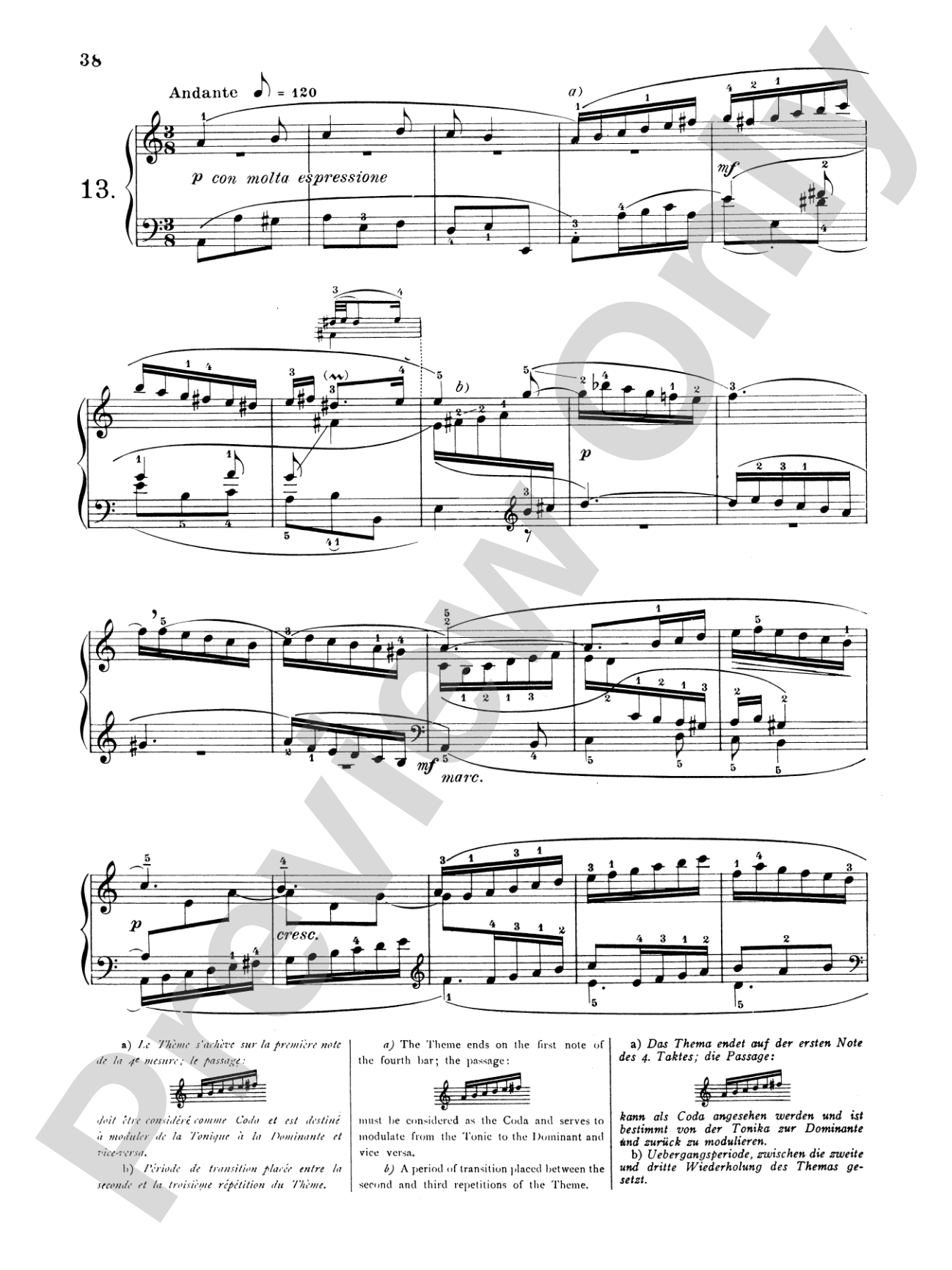 Bach: Three-Part Inventions (Ed. Mugellini)