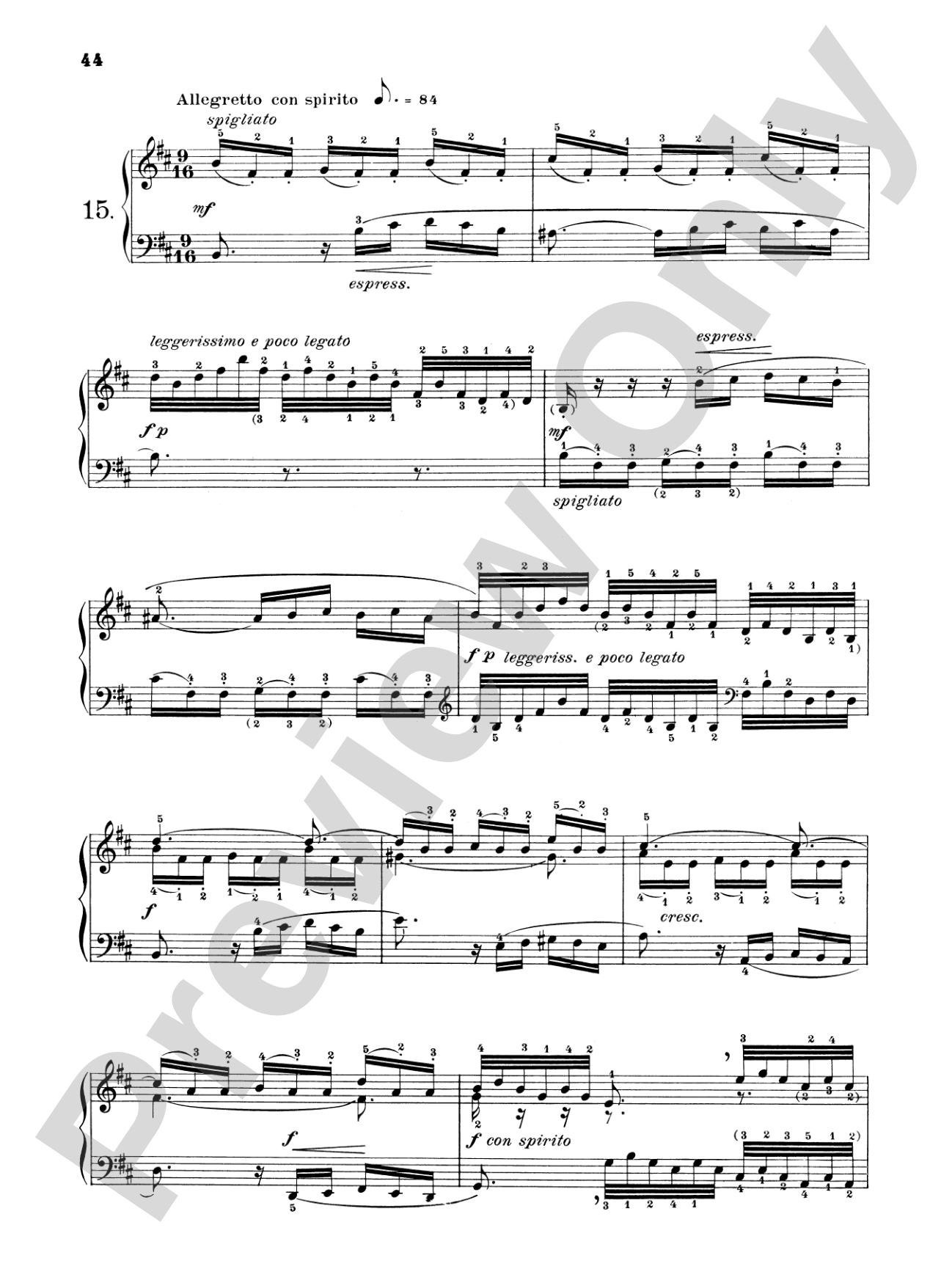 Bach: Three-Part Inventions (Ed. Mugellini)