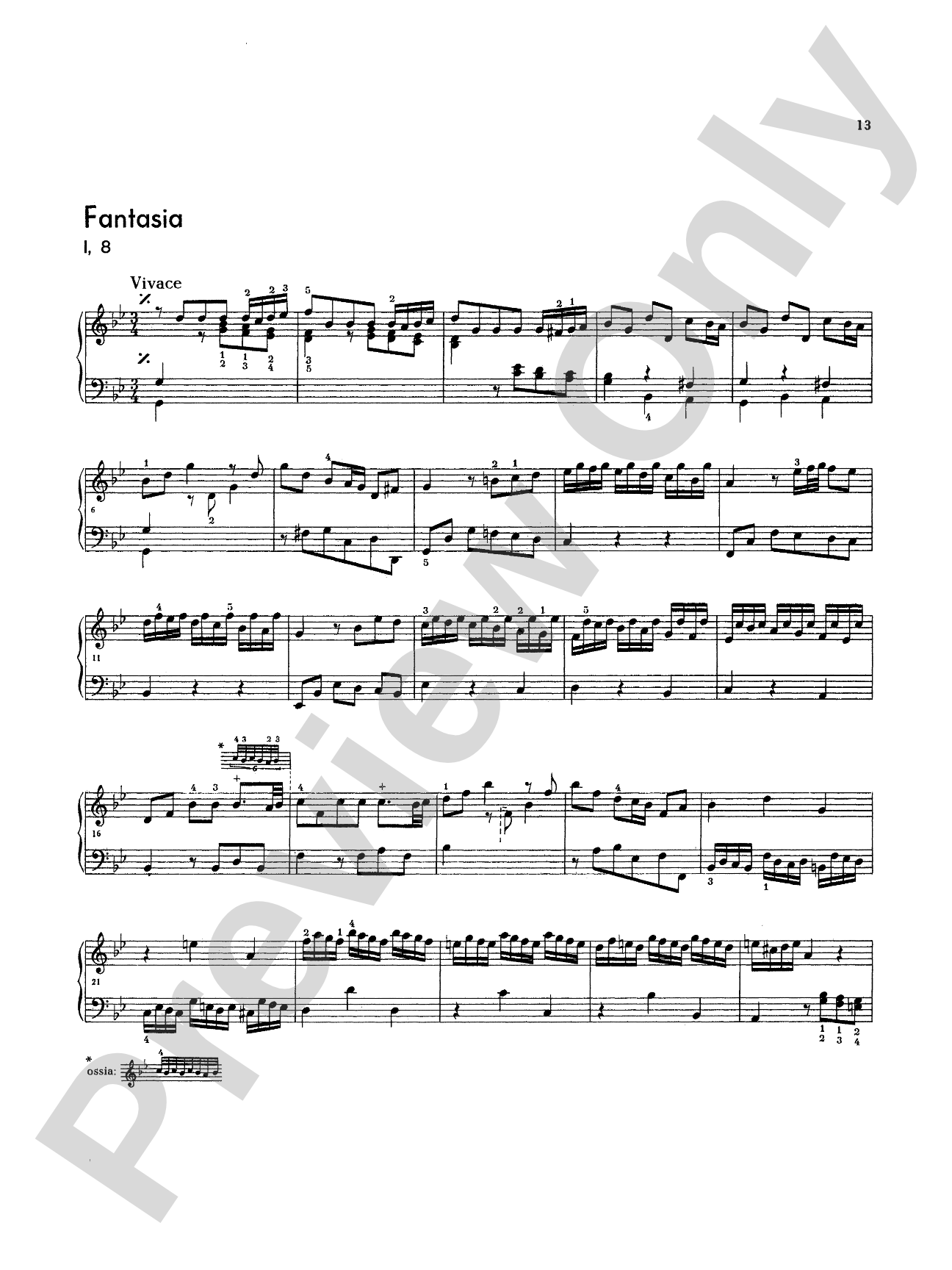 Telemann: Fantasies for Piano