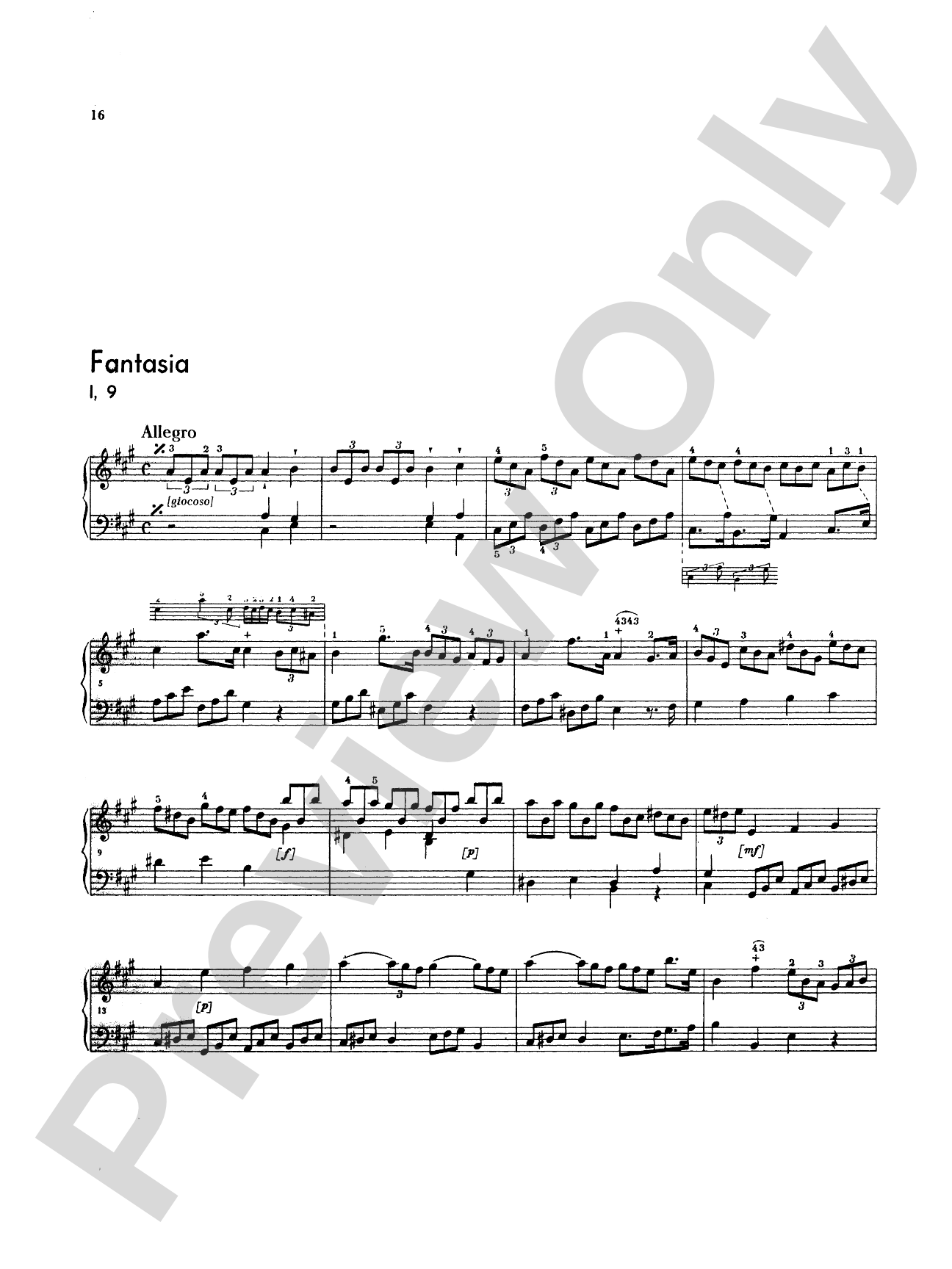 Telemann: Fantasies for Piano