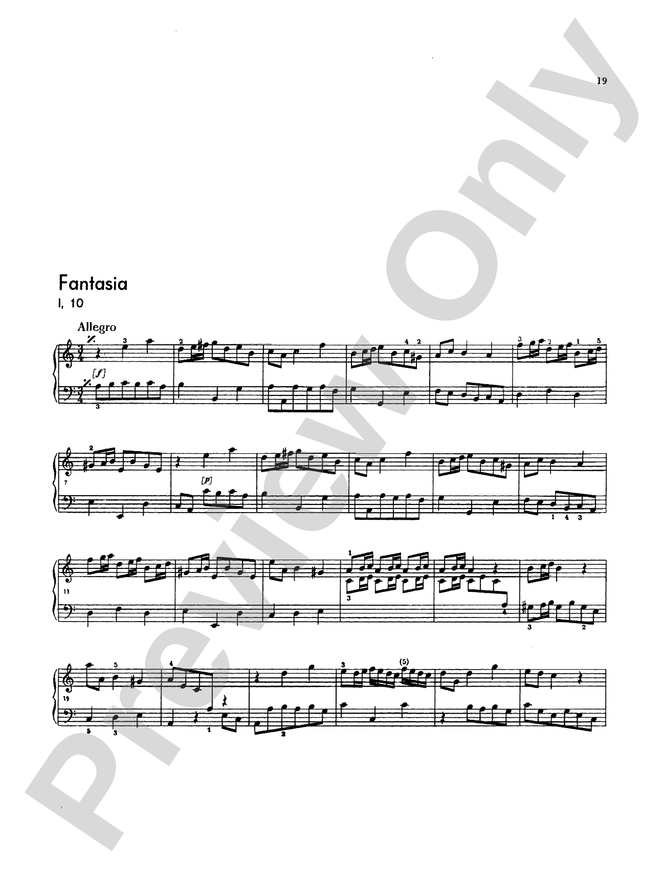 Telemann: Fantasies for Piano