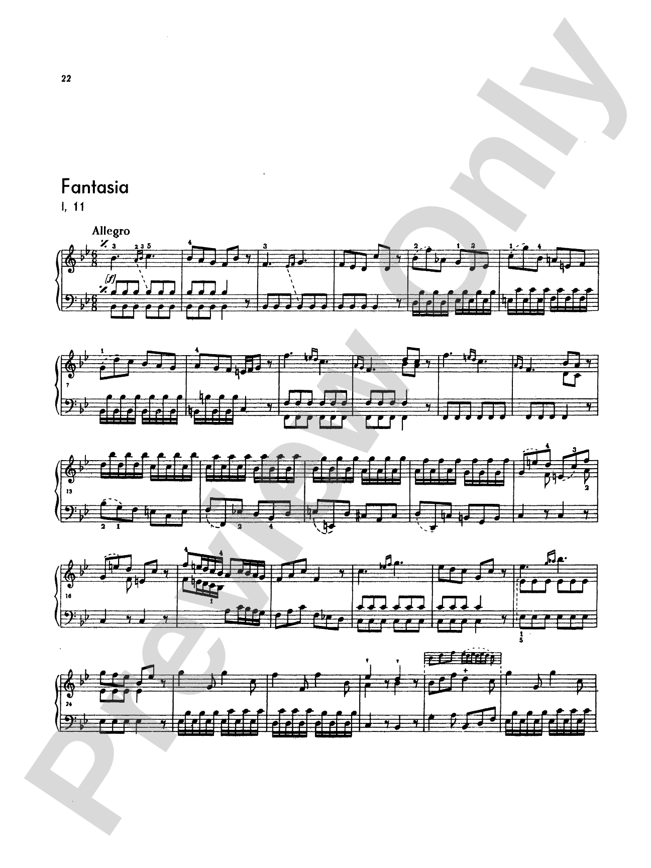 Telemann: Fantasies for Piano