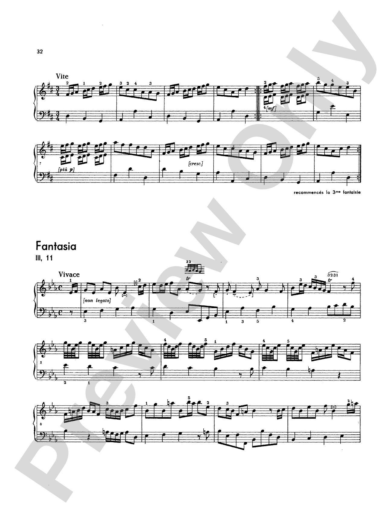 Telemann: Fantasies for Piano
