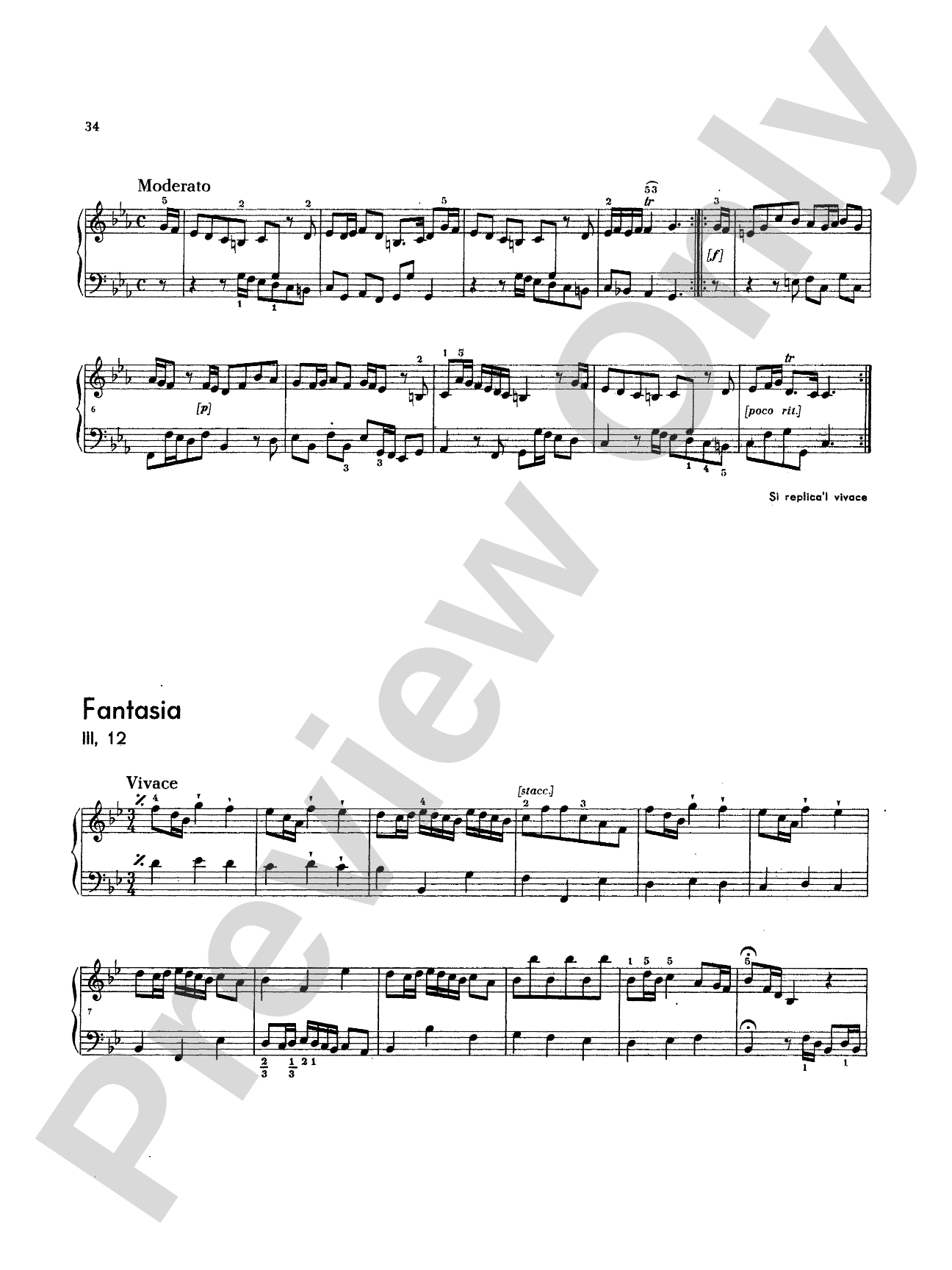 Telemann: Fantasies for Piano