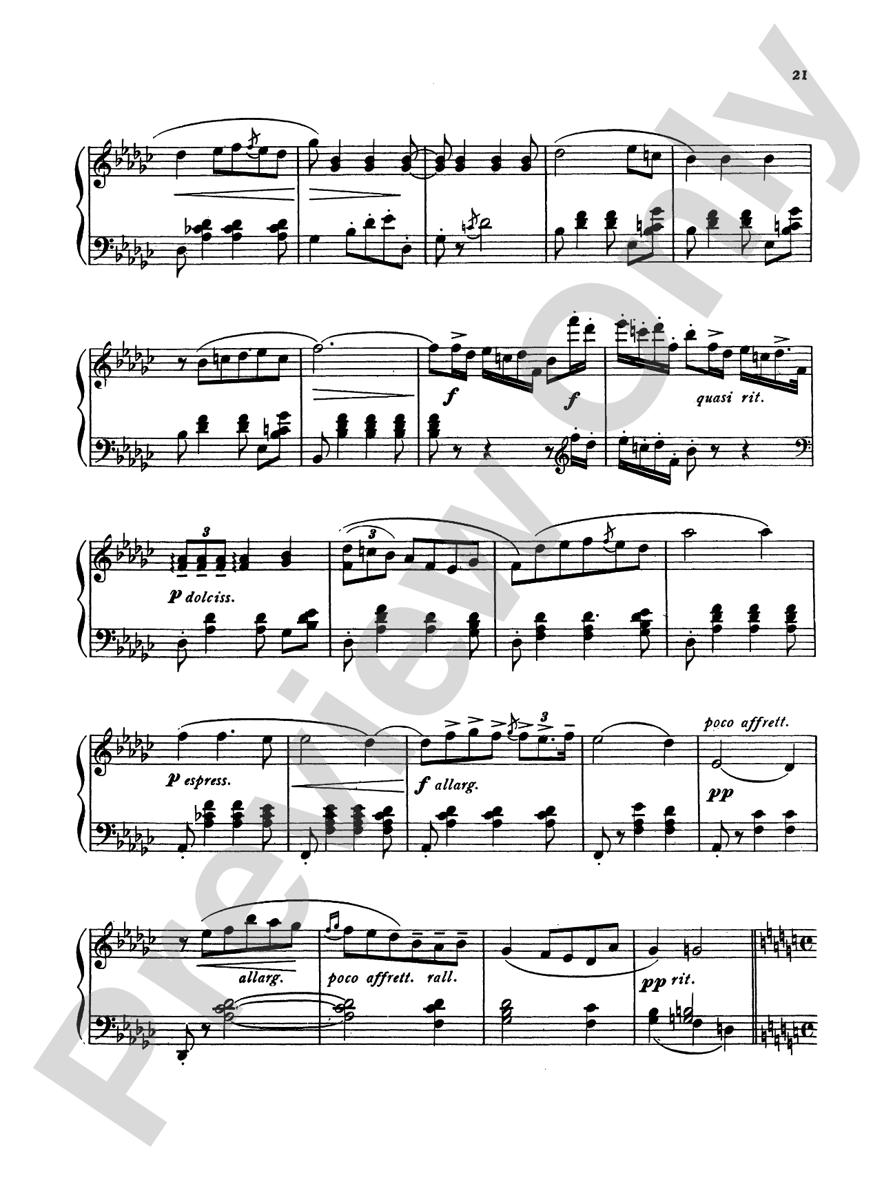 Puccini: La Boheme Fantasy (Transcr. Bernhard Wolff): Piano