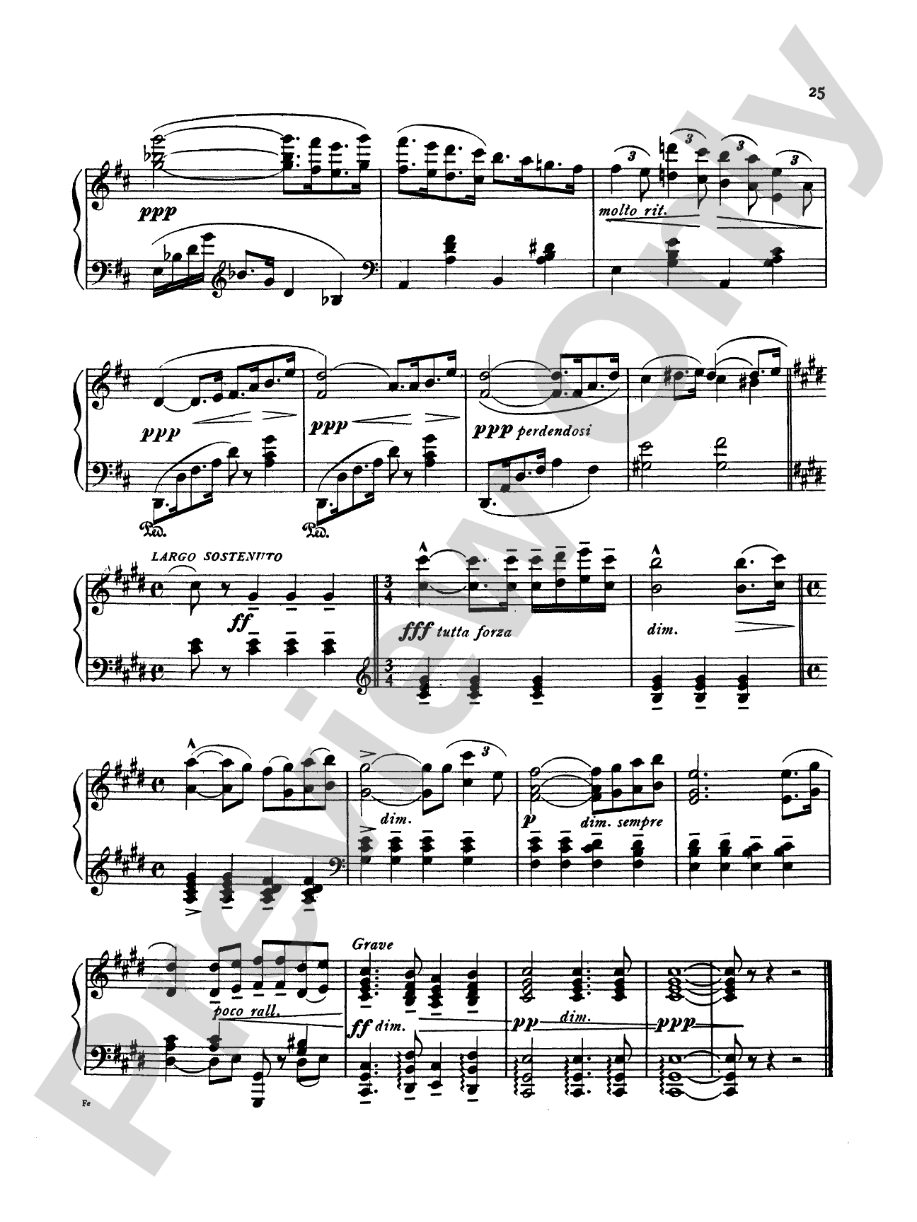 Puccini: La Boheme Fantasy (Transcr. Bernhard Wolff): Piano