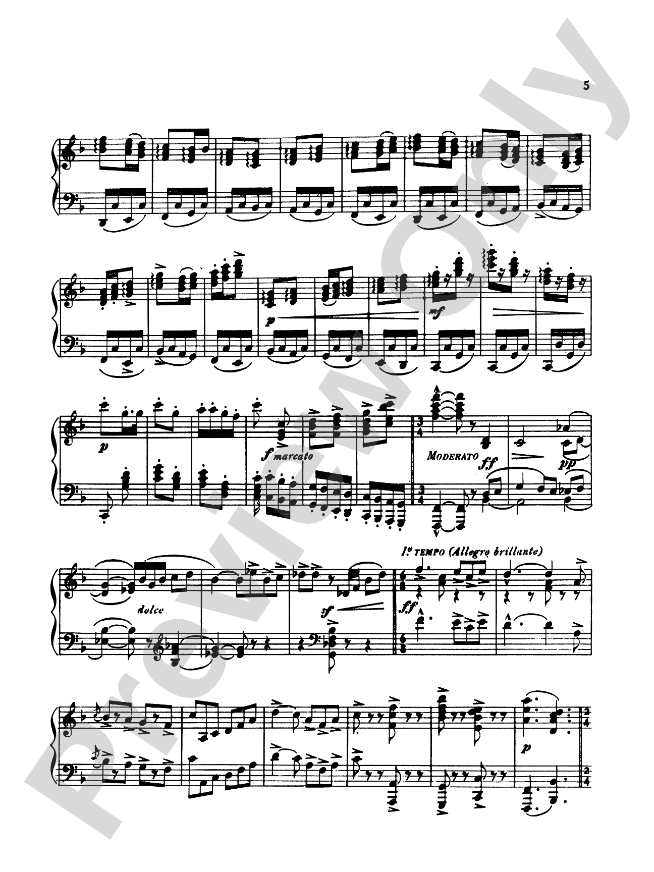 Puccini: La Boheme Fantasy (Transcr. Bernhard Wolff): Piano