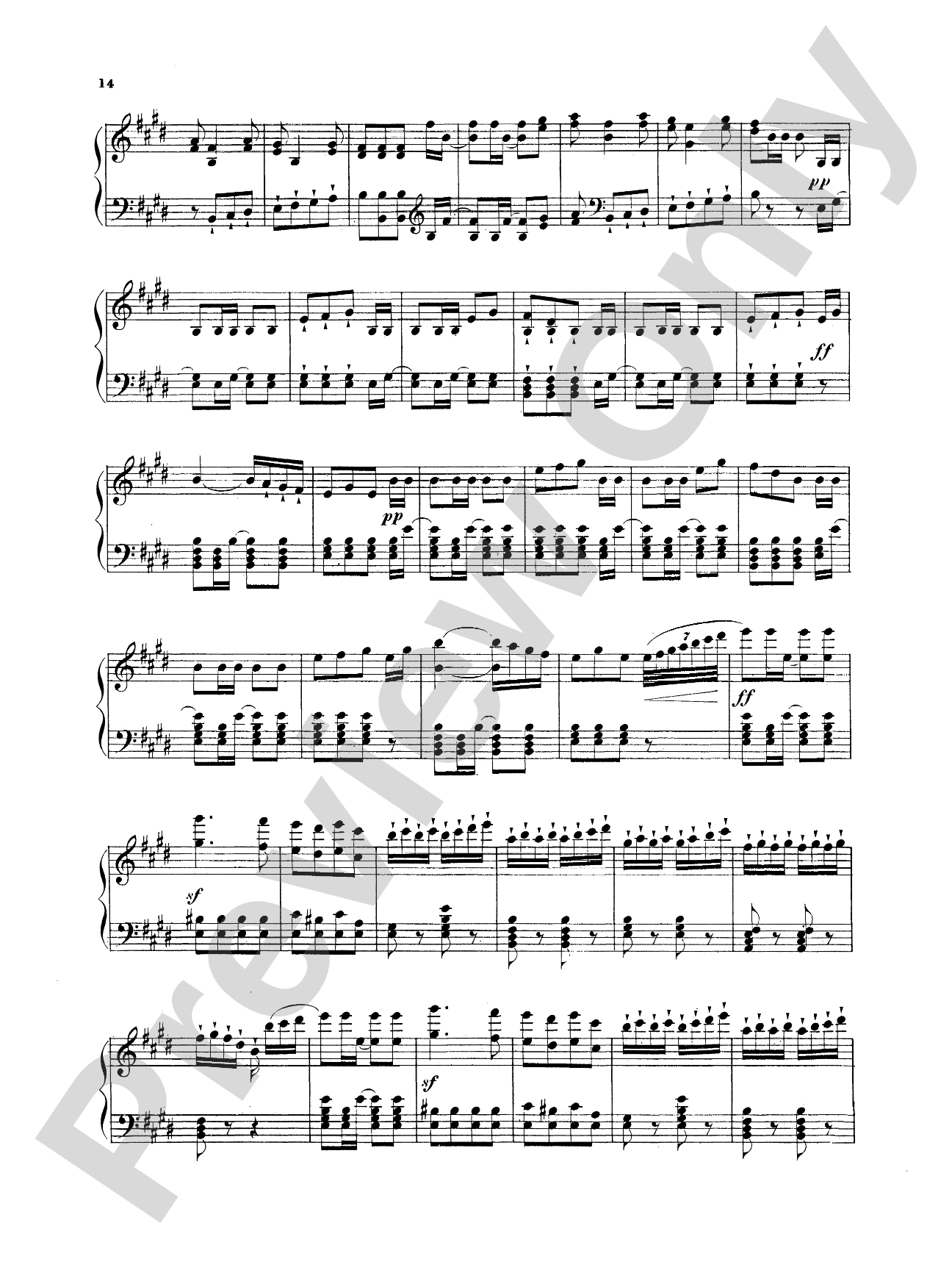 Rossini: Album of Six Overtures: Piano Book