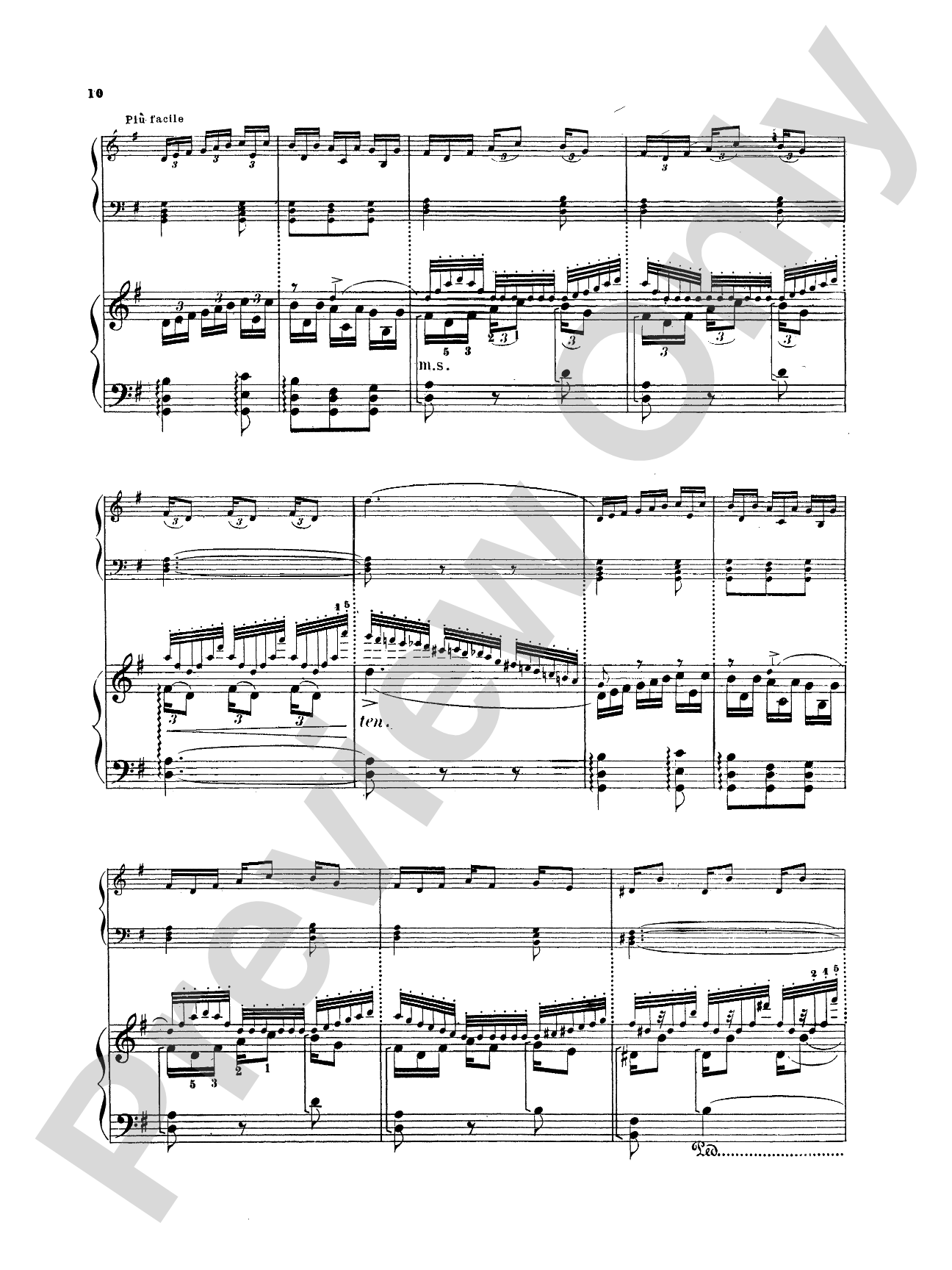 Rossini: Album of Six Overtures: Piano Book