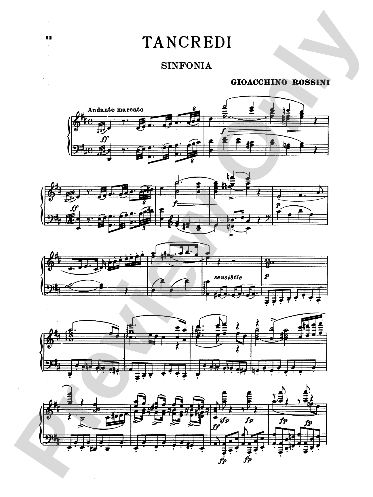 Rossini: Album of Six Overtures