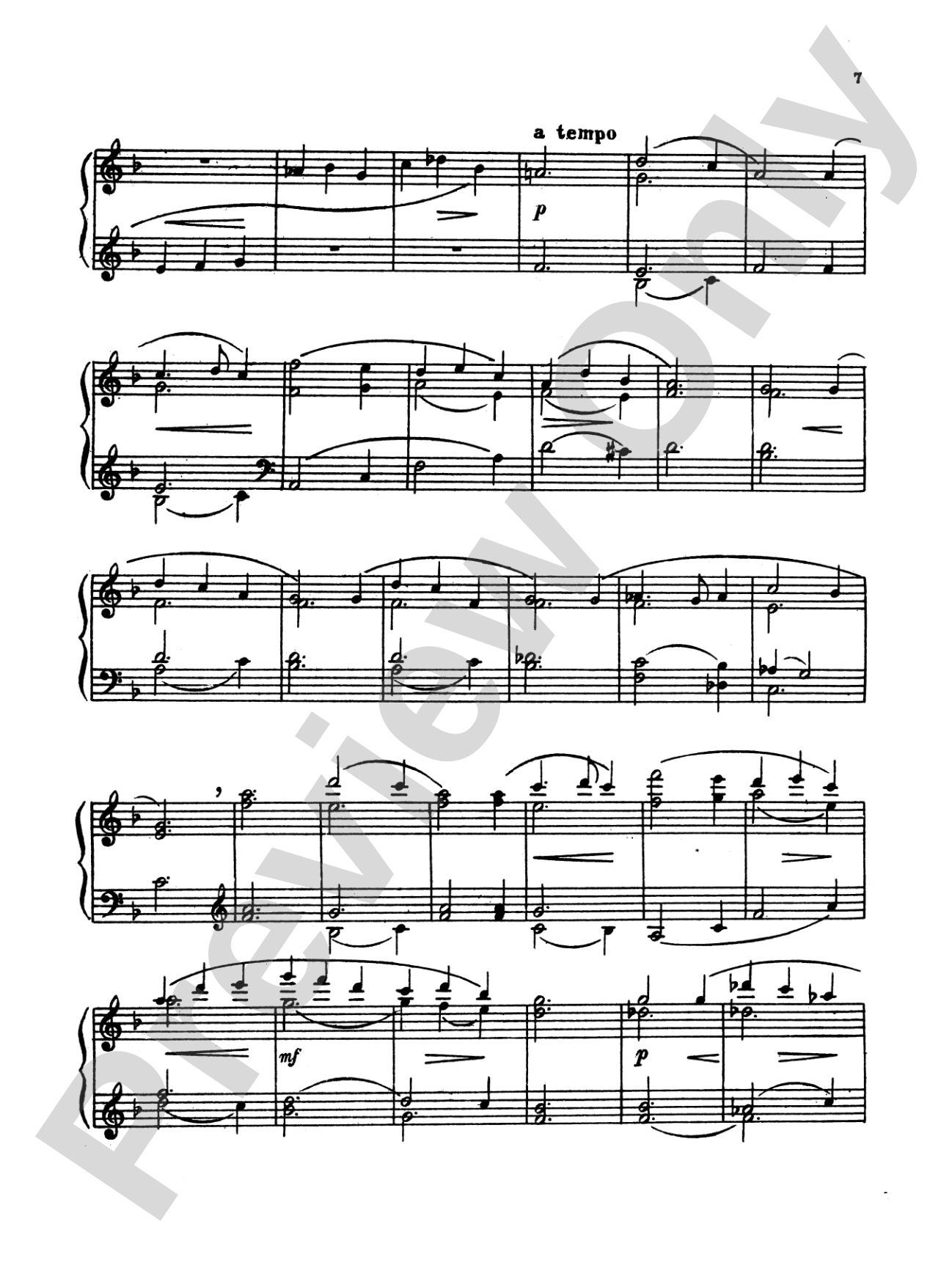 Miaskowsky: Sonata in F Major, Op. 84: Piano