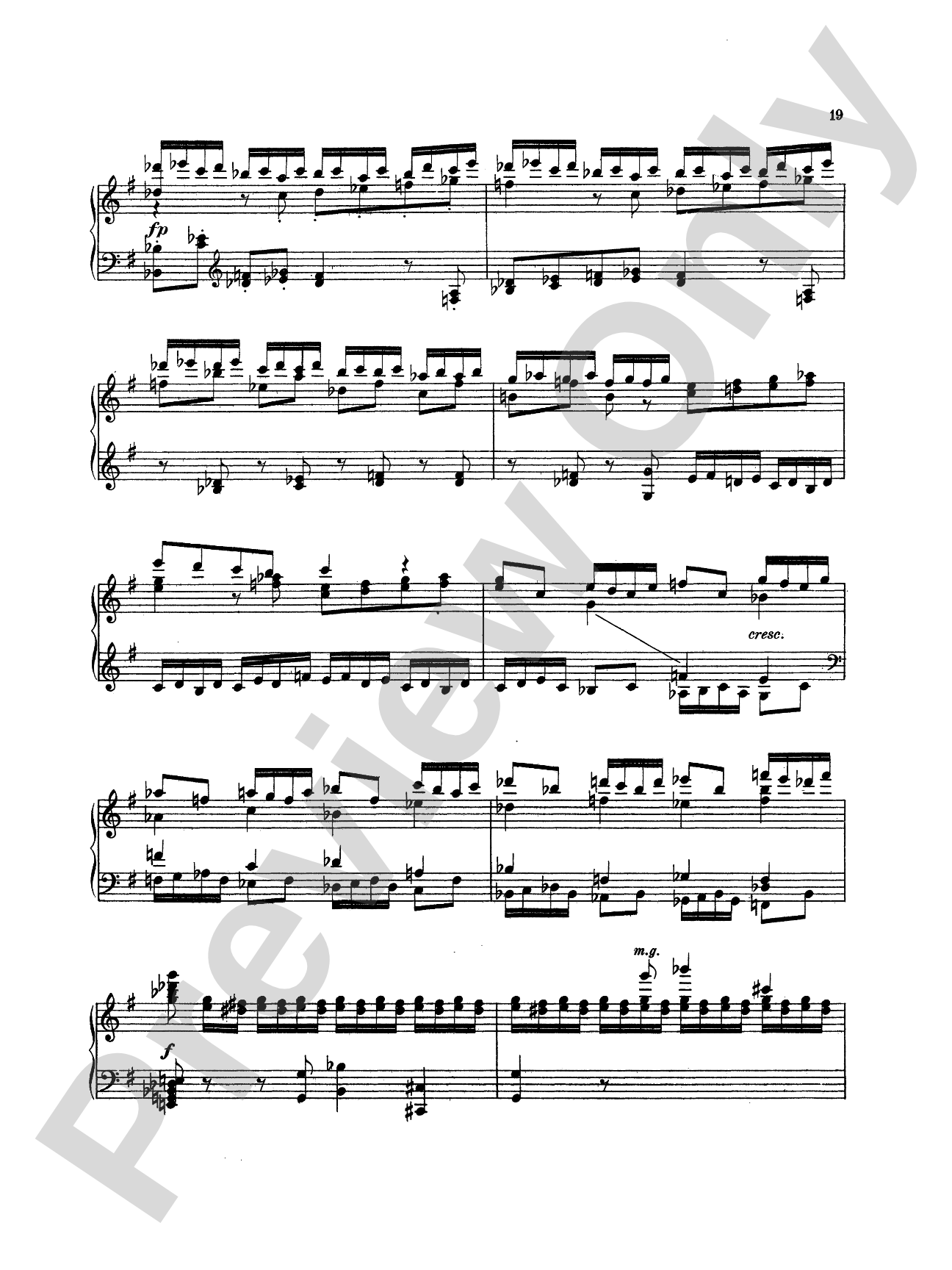 Dohnányi: Variation & Fugue (on a theme of E.G.), Op. 4: Piano