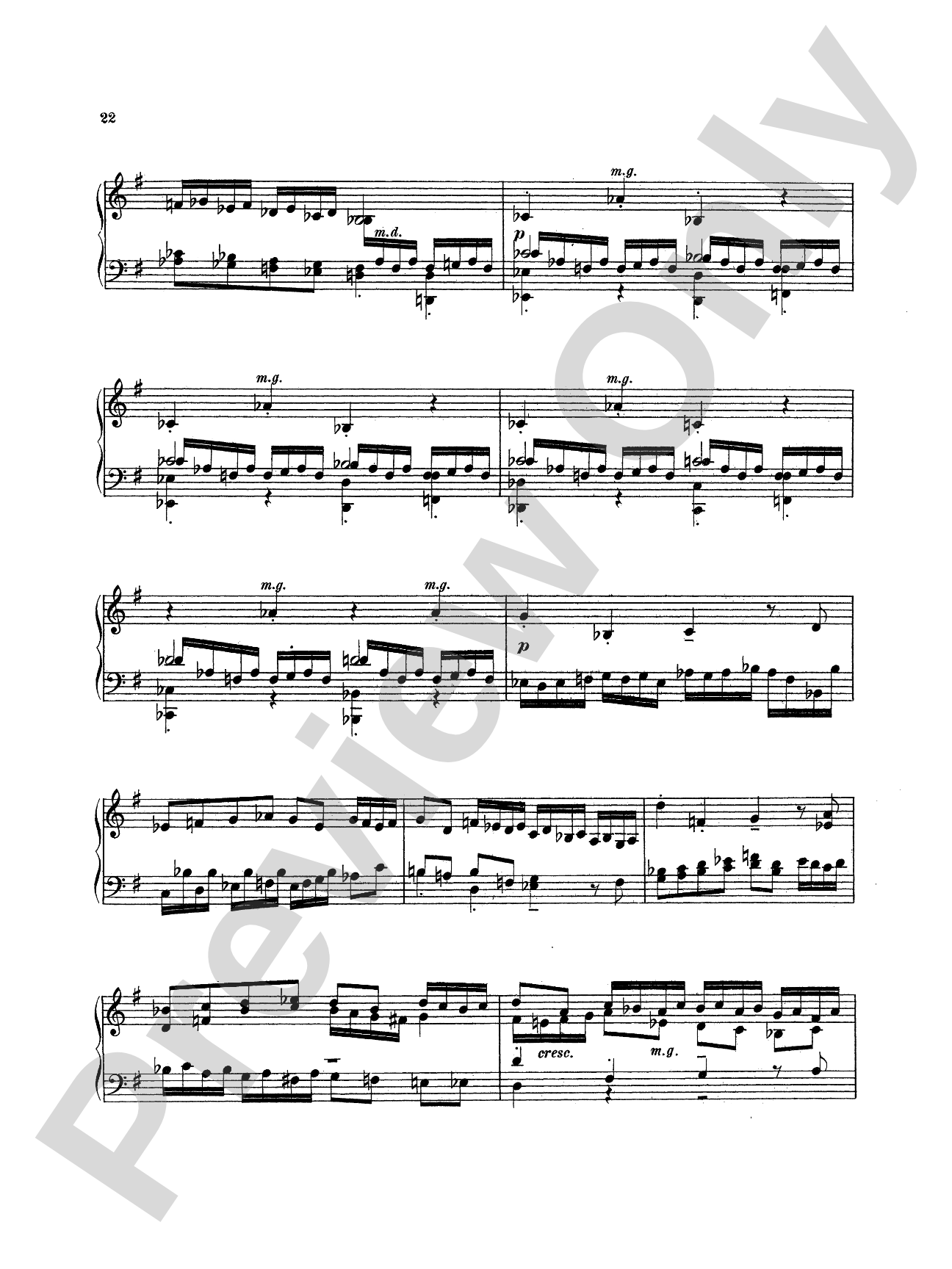 Dohnányi: Variation & Fugue (on a theme of E.G.), Op. 4: Piano