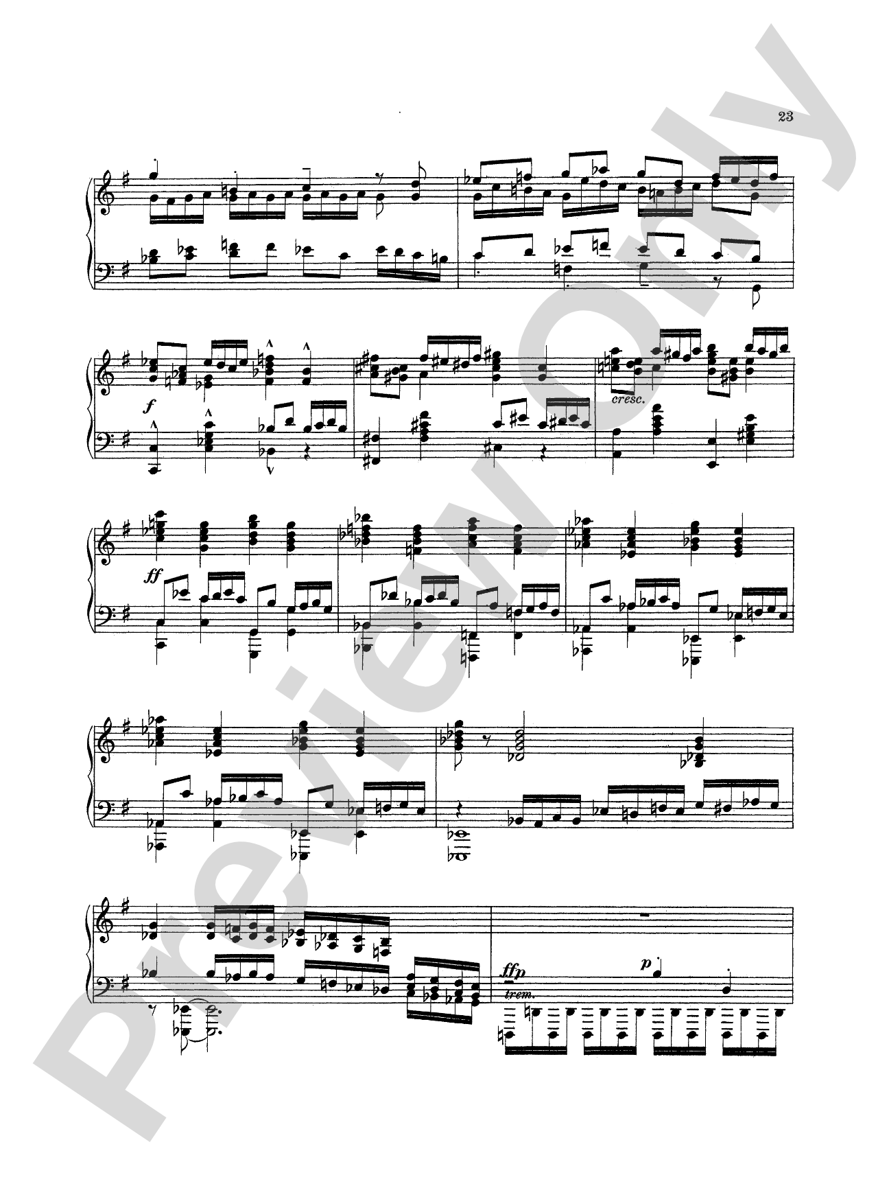 Dohnányi: Variation & Fugue (on a theme of E.G.), Op. 4: Piano