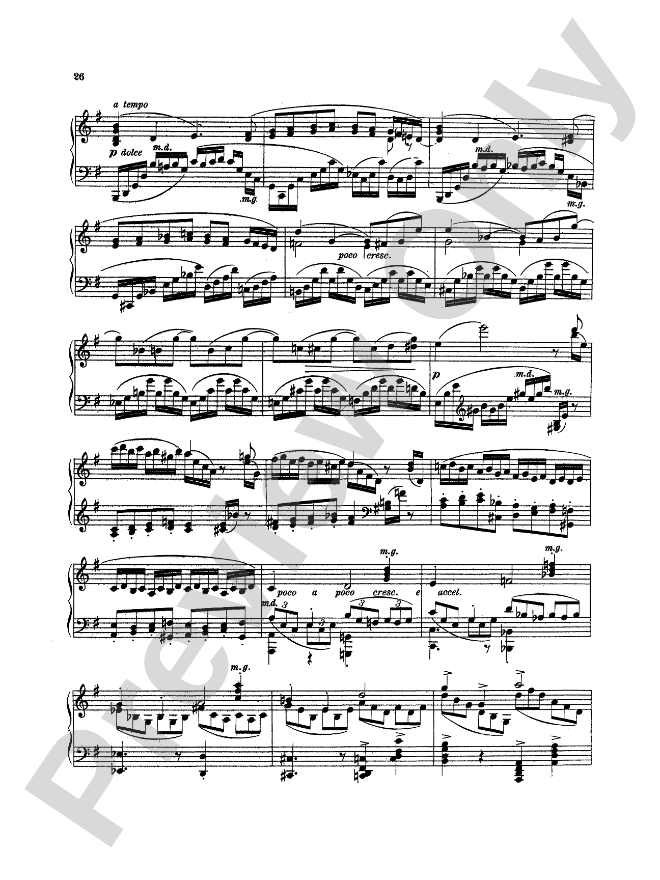 Dohnányi: Variation & Fugue (on a theme of E.G.), Op. 4: Piano