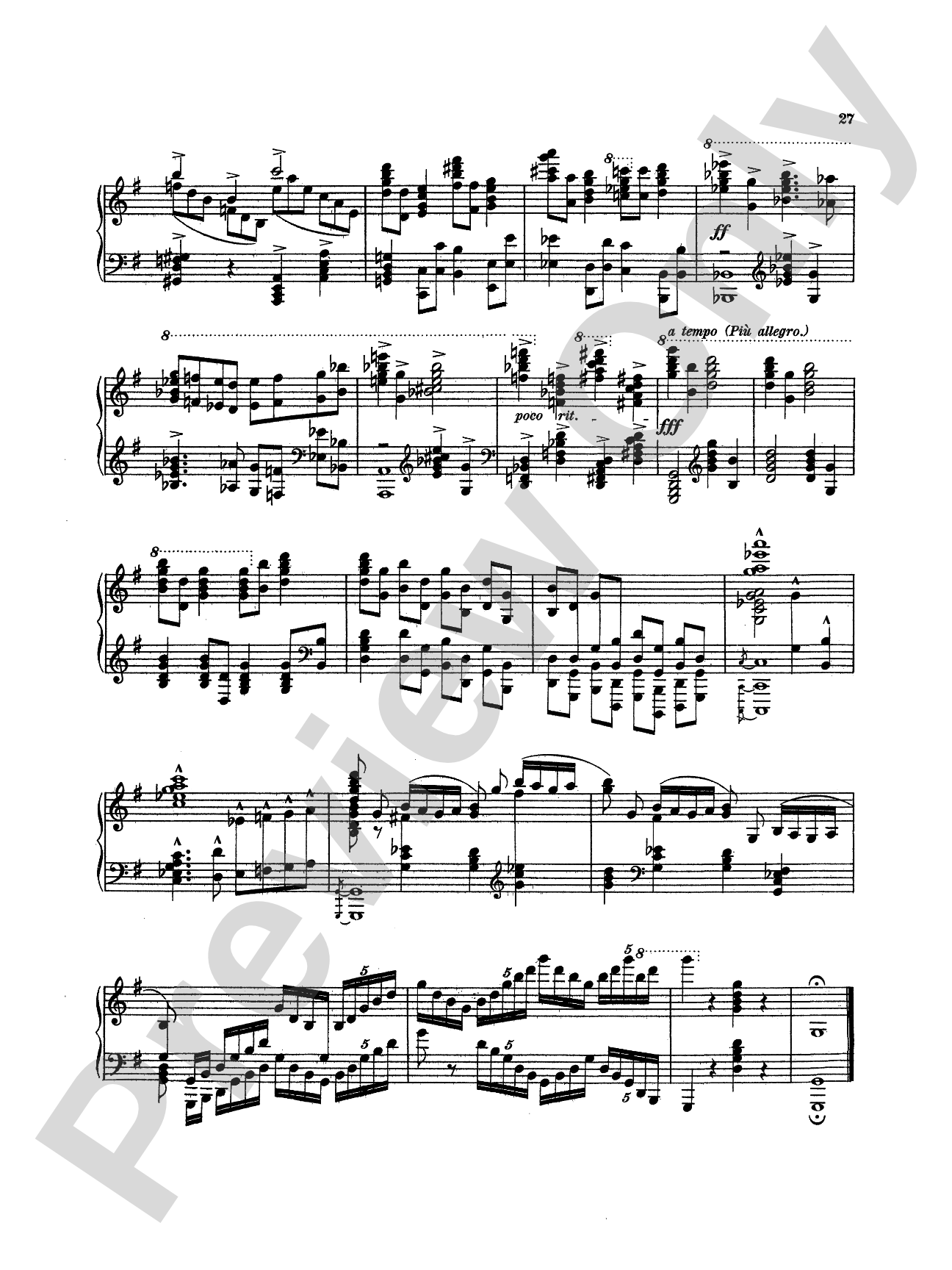 Dohnányi: Variation & Fugue (on a theme of E.G.), Op. 4: Piano