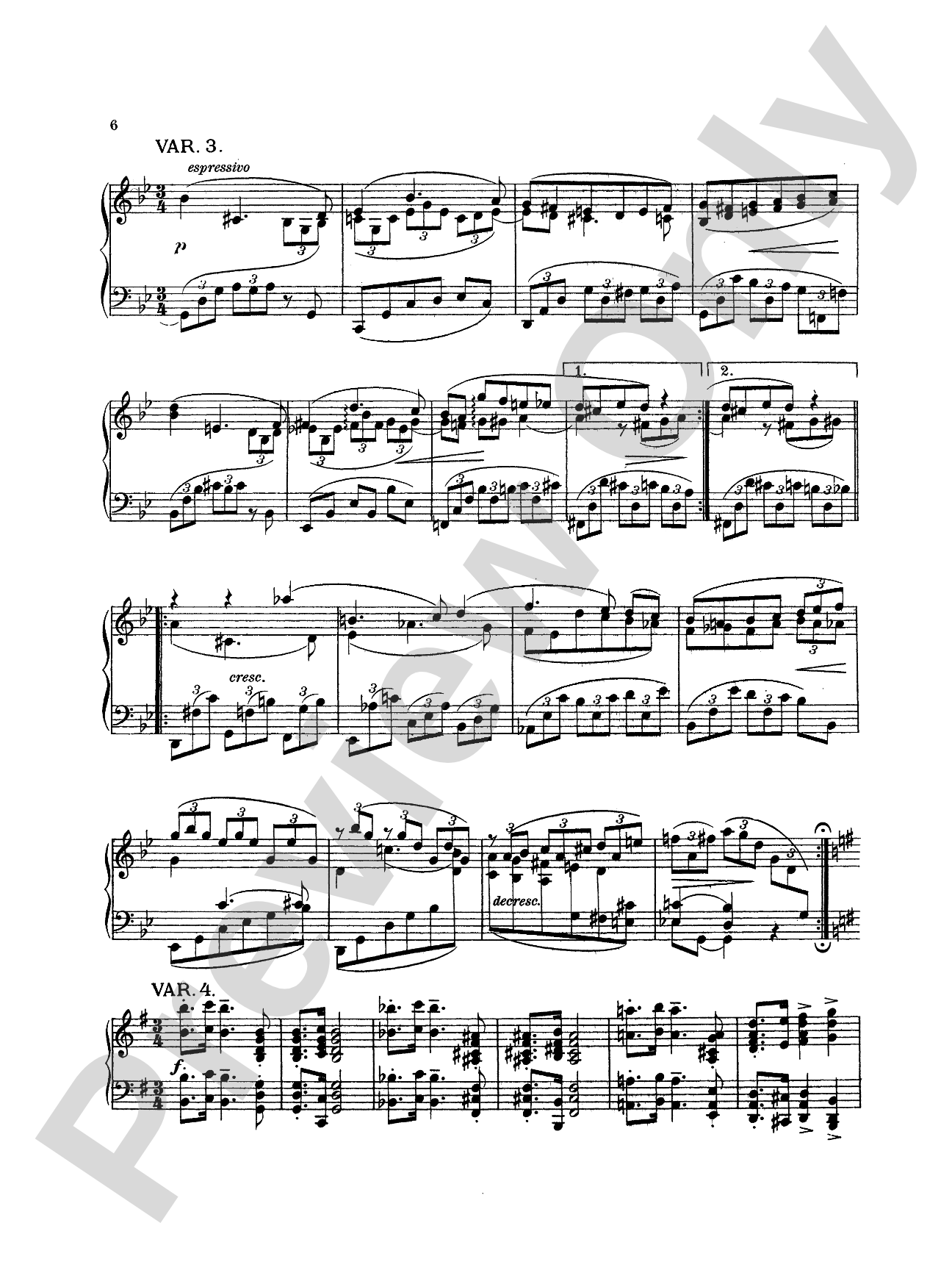 Dohnányi: Variation & Fugue (on a theme of E.G.), Op. 4: Piano