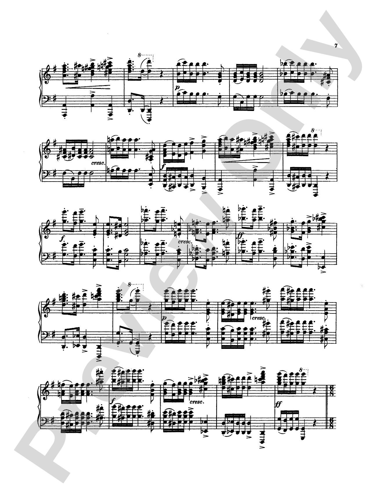 Dohnányi: Variation & Fugue (on a theme of E.G.), Op. 4: Piano
