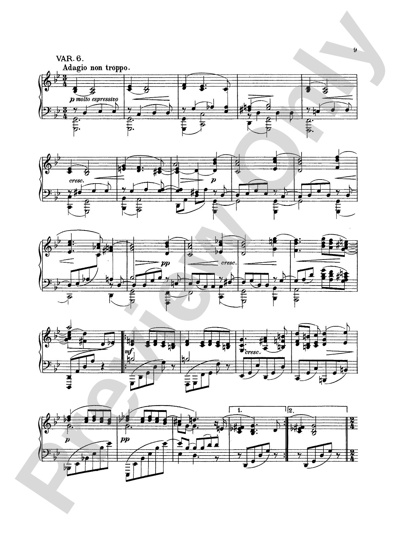 Dohnányi: Variation & Fugue (on a theme of E.G.), Op. 4: Piano