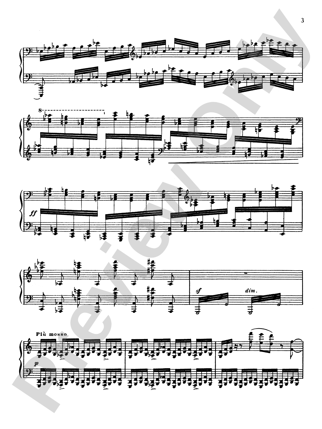 Saint-Saëns: Six Etudes, Op. 52: Piano Book