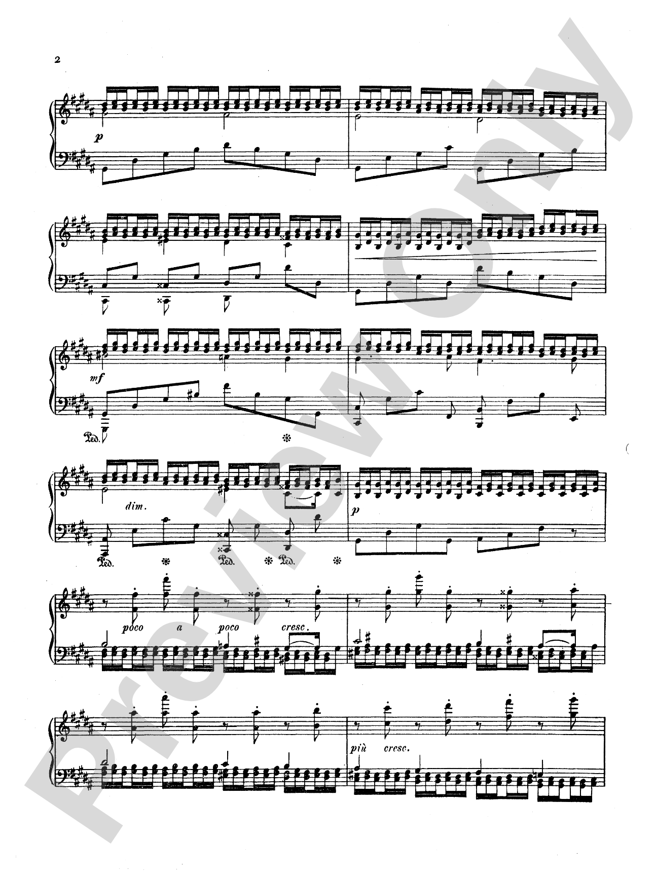 Saint-Saëns: Six Etudes, Op. 111: Piano Book