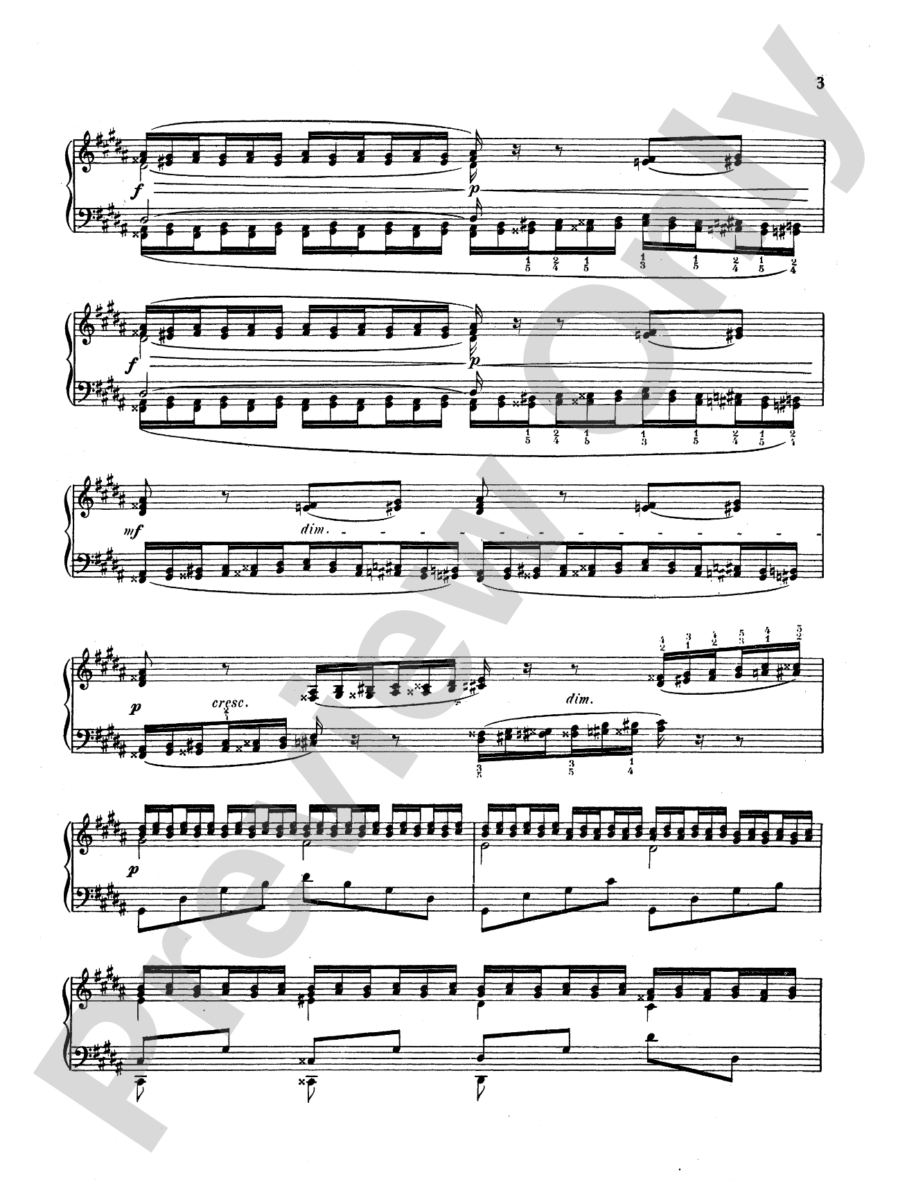 Saint-Saëns: Six Etudes, Op. 111: Piano Book