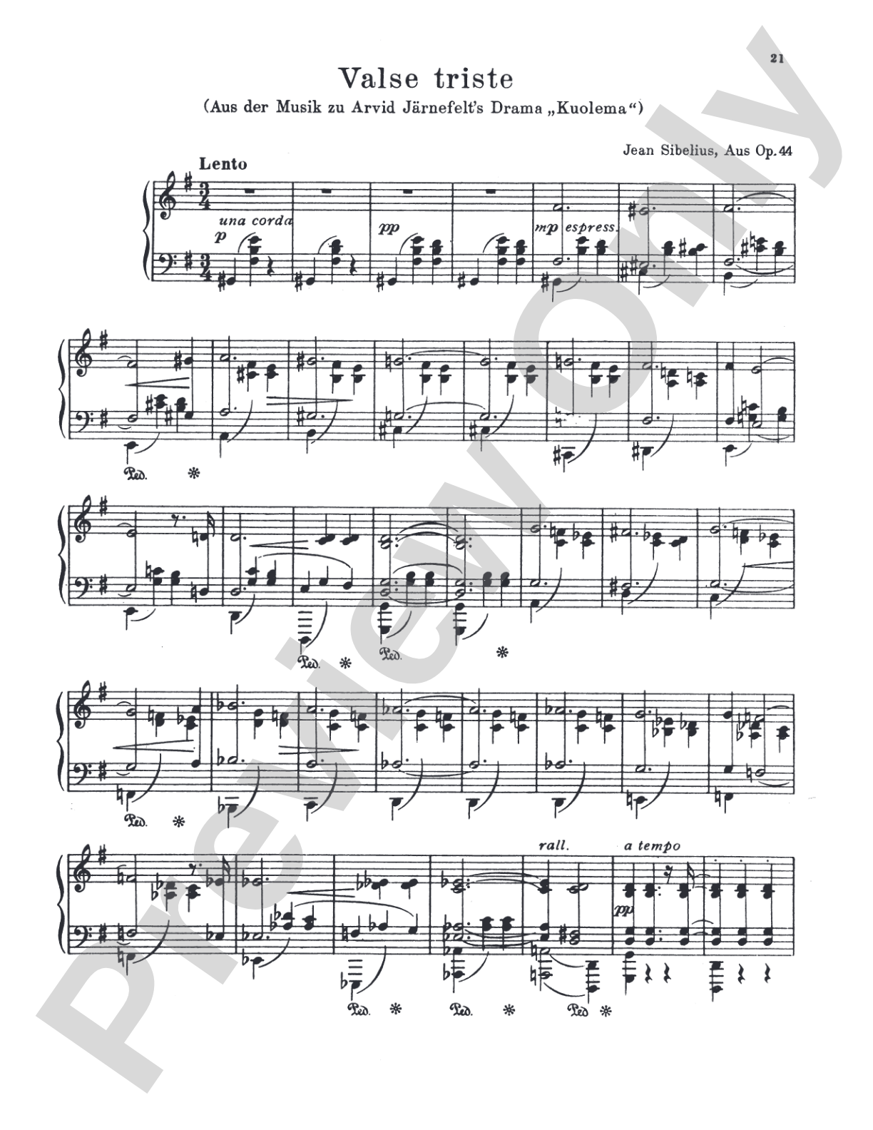 Sibelius: Sibelius Piano Album