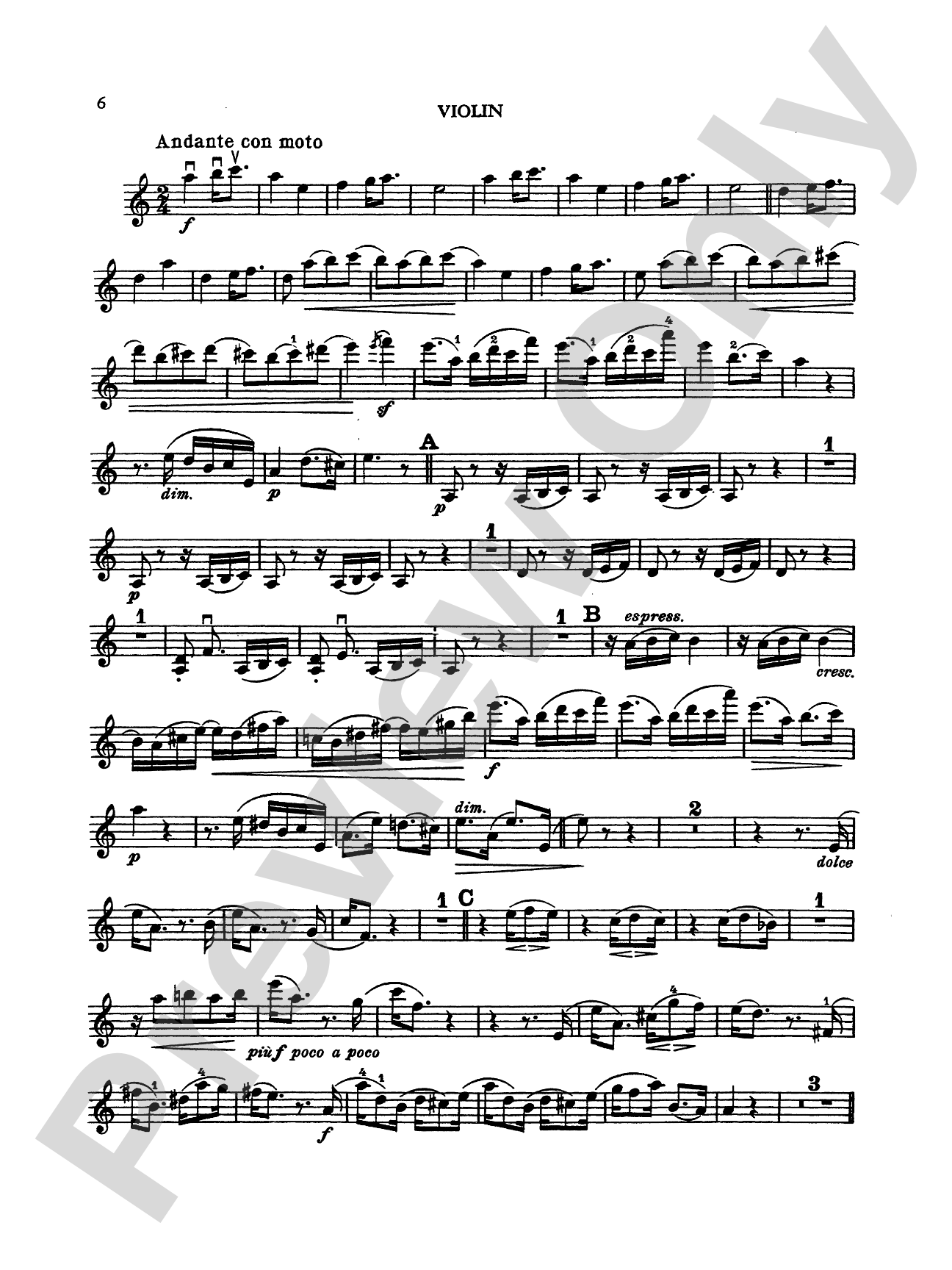 Brahms: Trio No. 2 in C Major, Op. 87: Chamber Trio Book