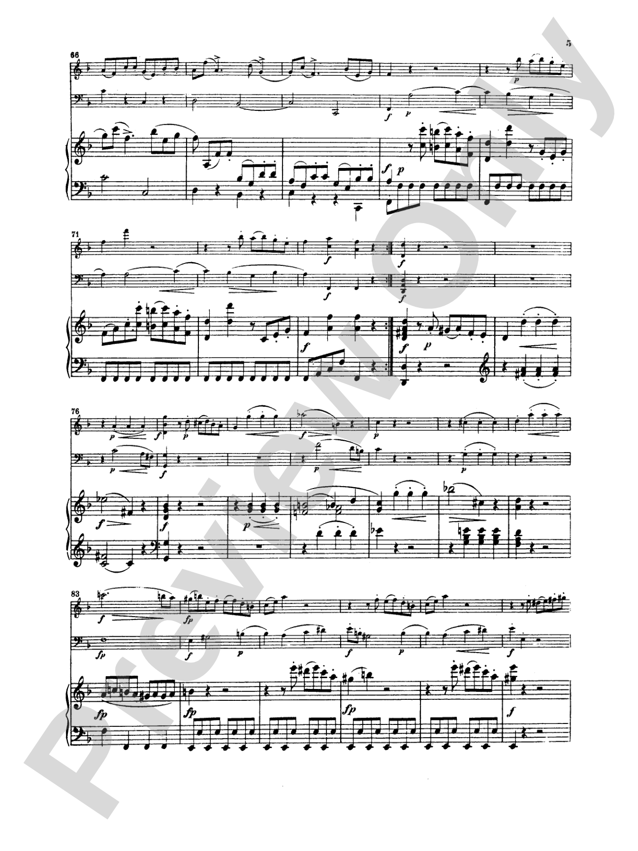 Mozart: Trio No. 8 in D Minor, K. 442