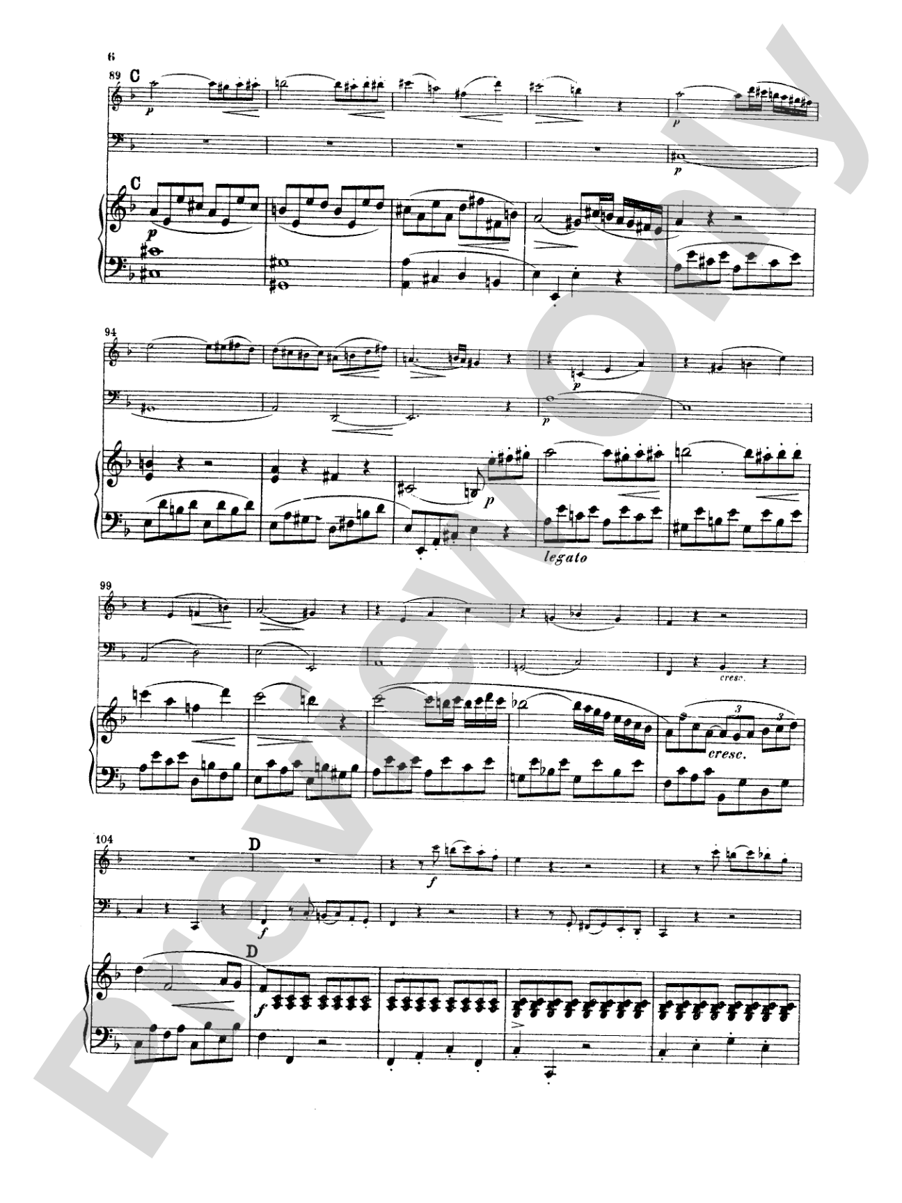 Mozart: Trio No. 8 in D Minor, K. 442